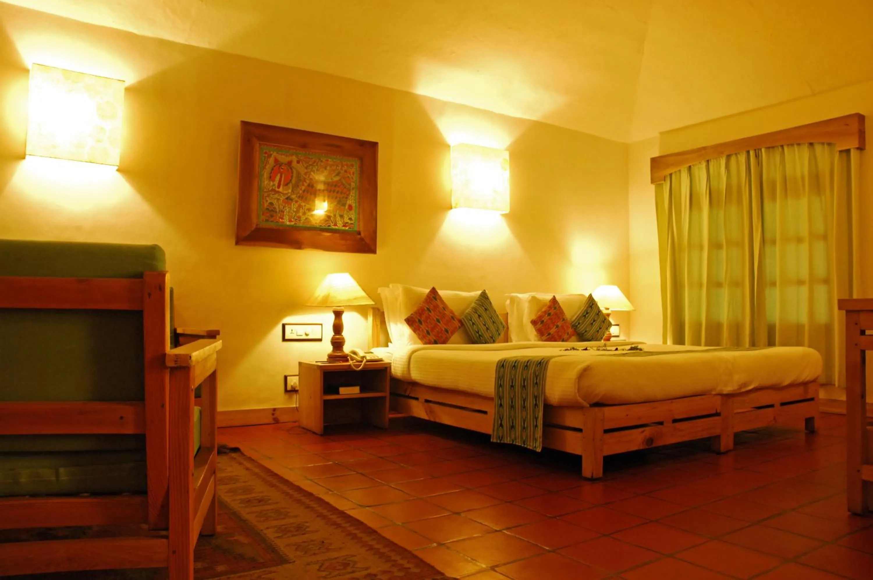 Photo of the whole room, Bed in Spice Village Thekkady - A CGH Earth Experience