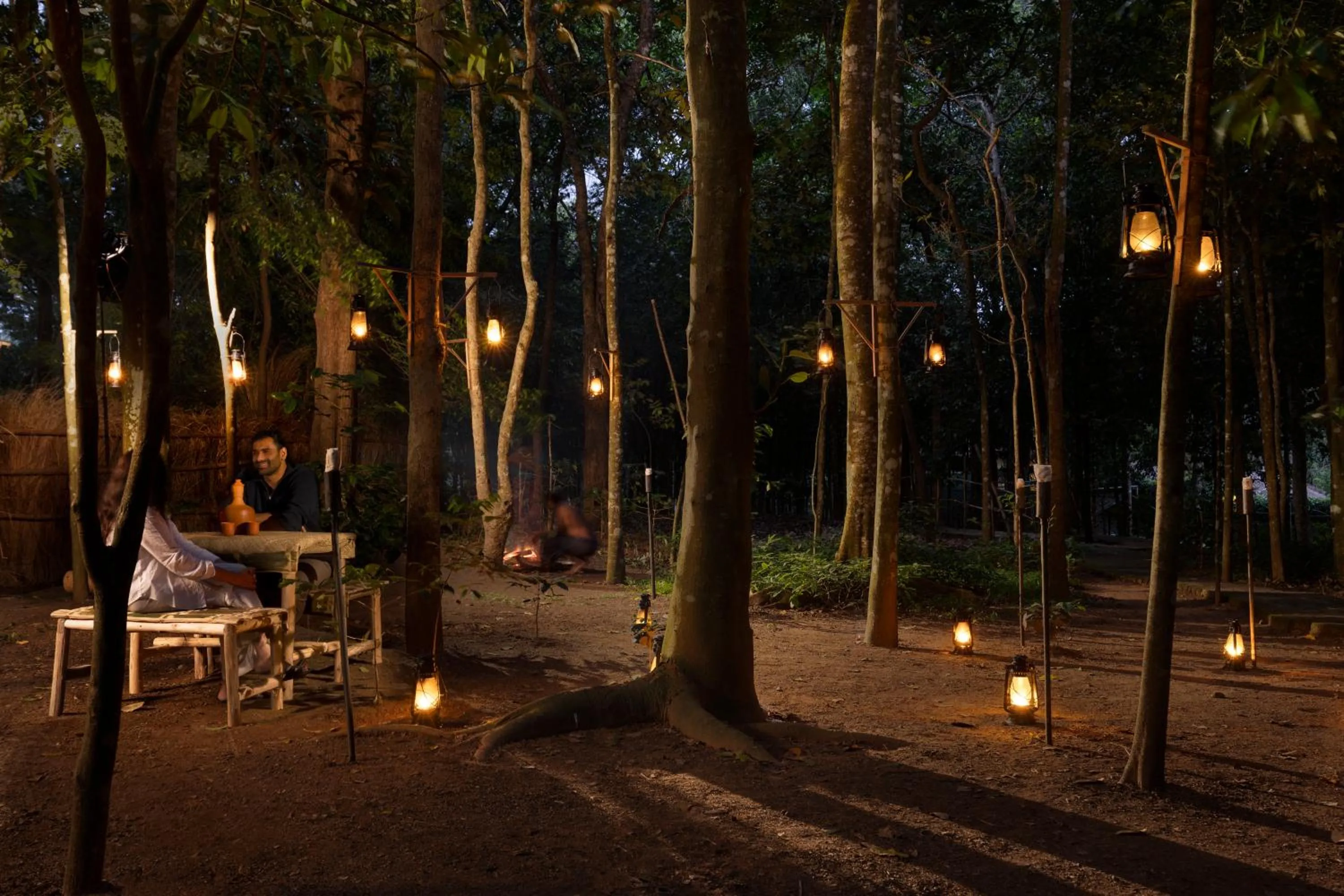 People in Spice Village Thekkady - A CGH Earth Experience