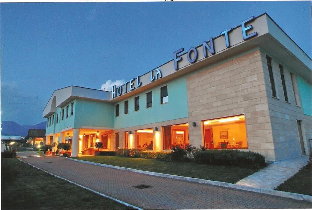 Facade/entrance in La Fonte Hotel