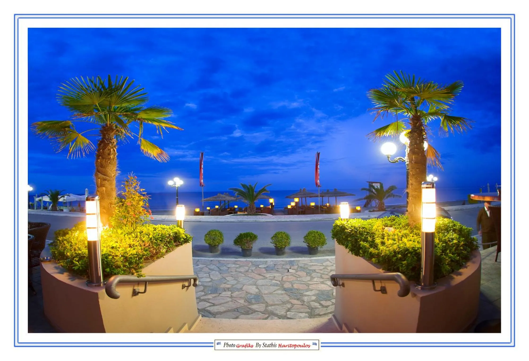 Decorative detail in Nefeli Apartments