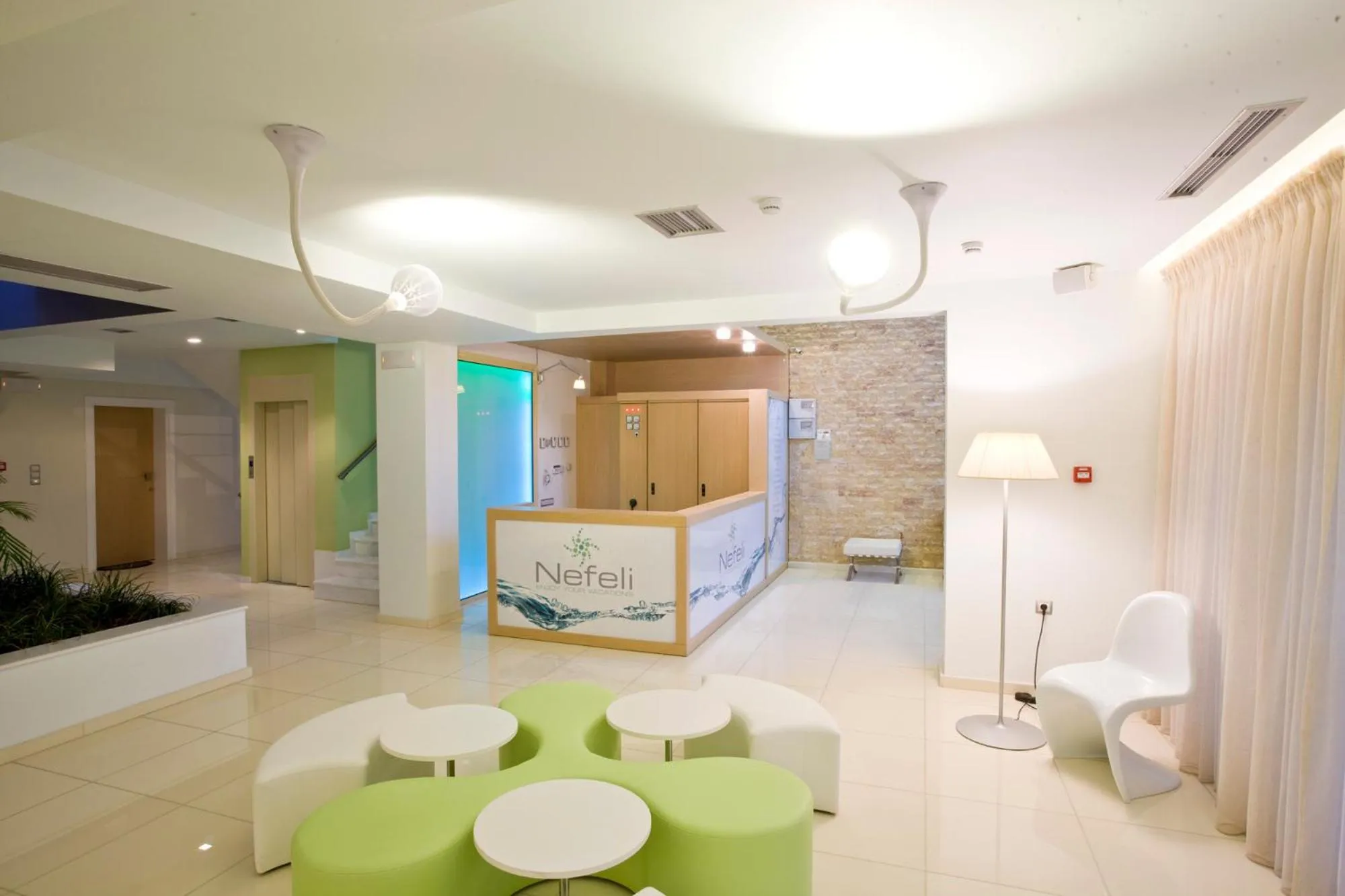 Lobby or reception, Bed in Nefeli Apartments