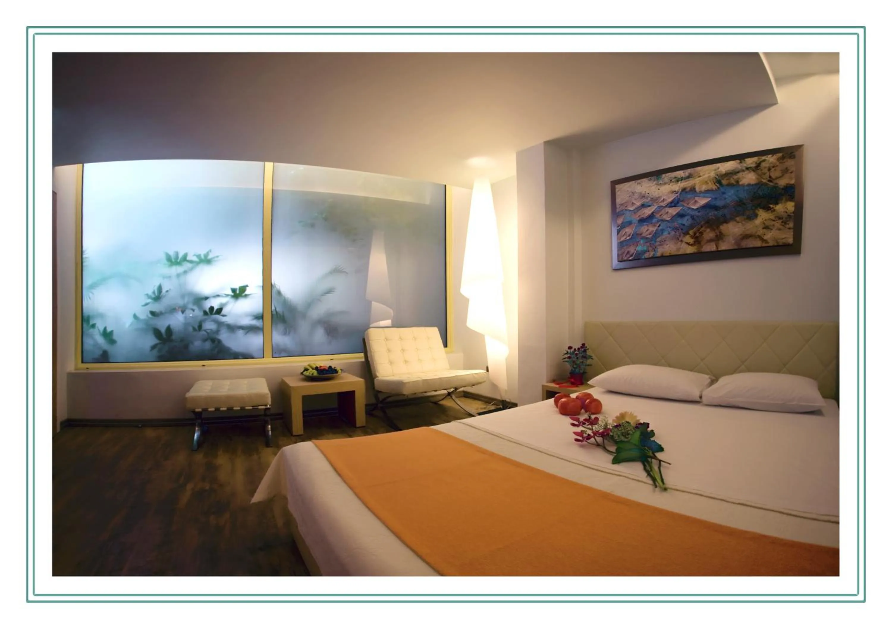 Photo of the whole room, Bed in Nefeli Apartments