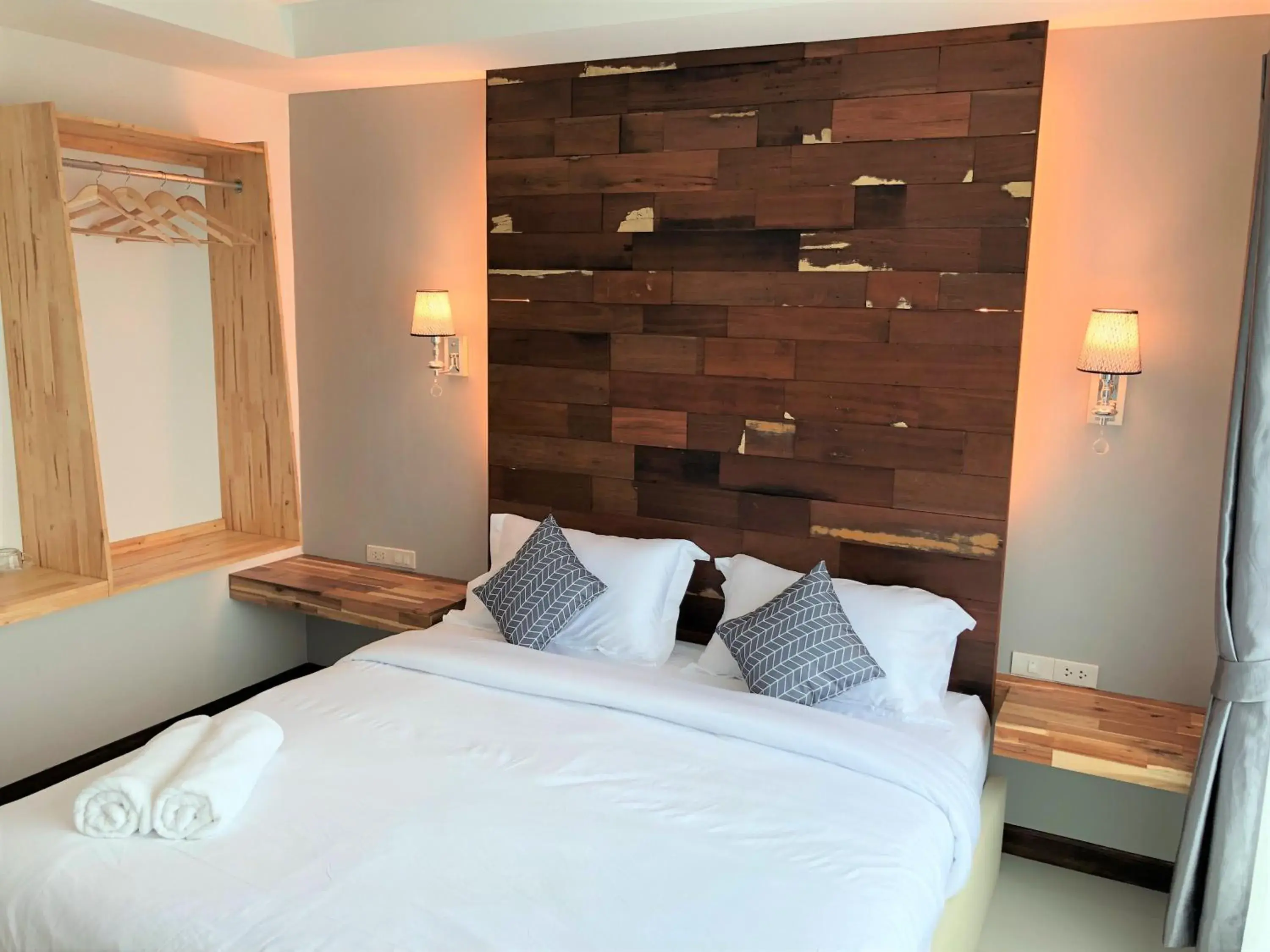 Bed in Nan Panwa Hotel Bed in Nan Panwa Hotel