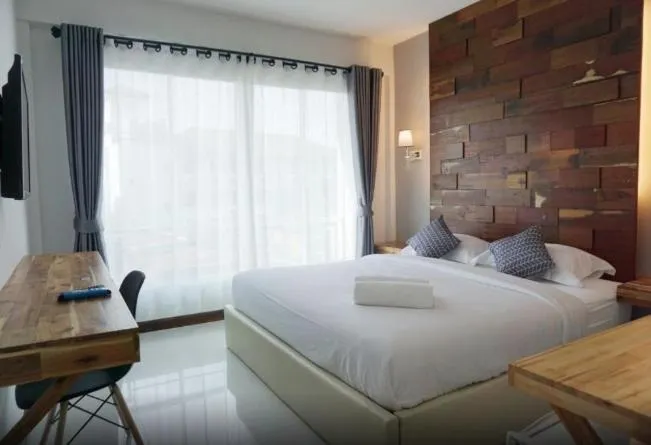 Bed in Nan Panwa Hotel