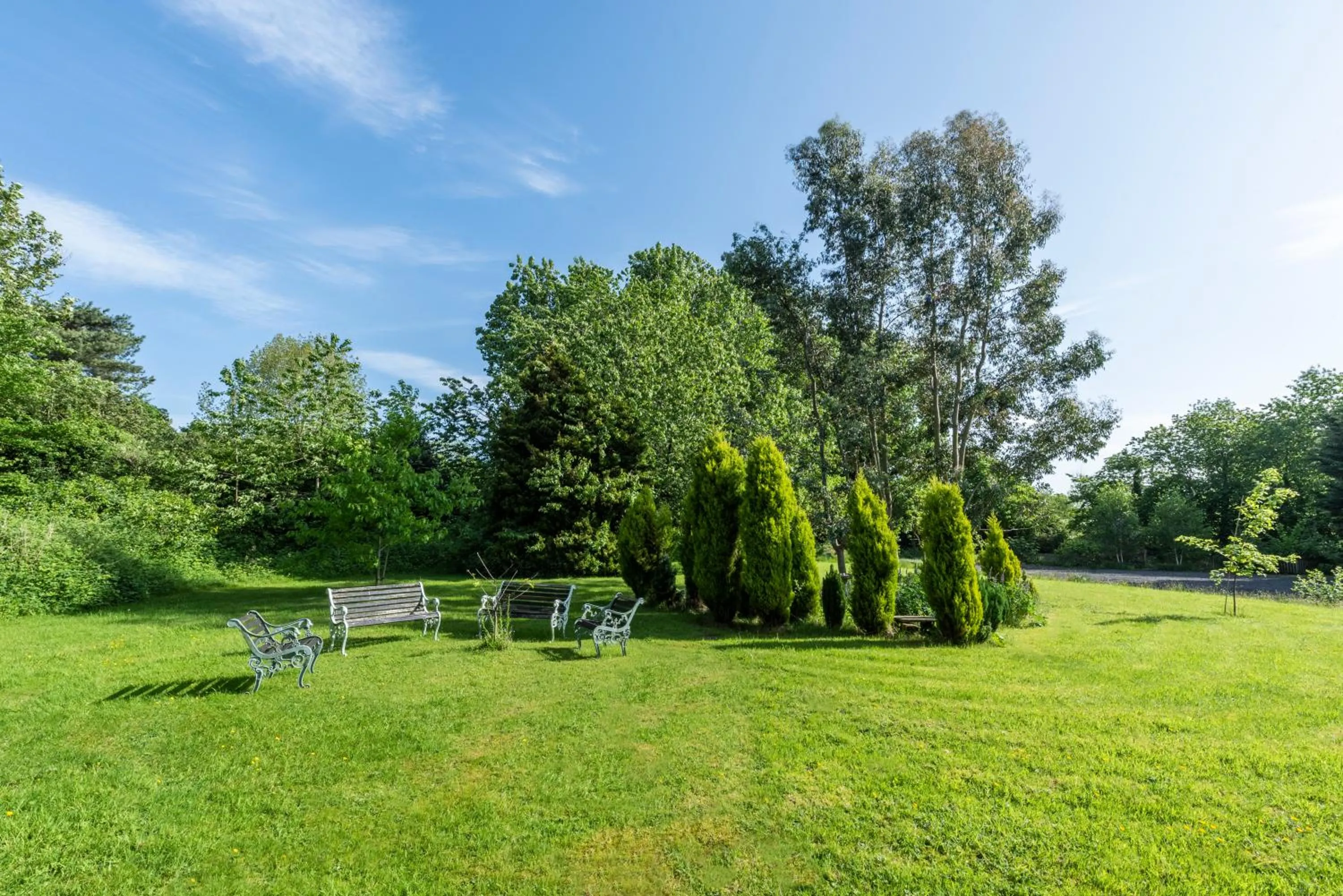 Garden in Statham Lodge Hotel