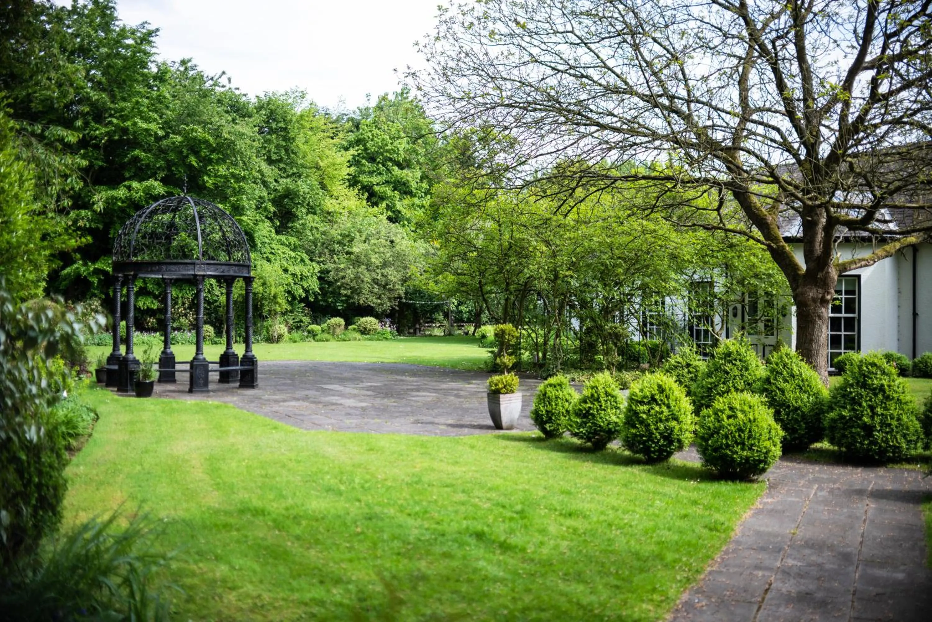 Garden in Statham Lodge Hotel