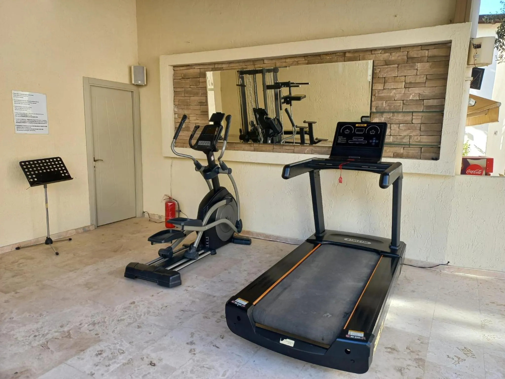 Fitness centre/facilities in Puding Hotel