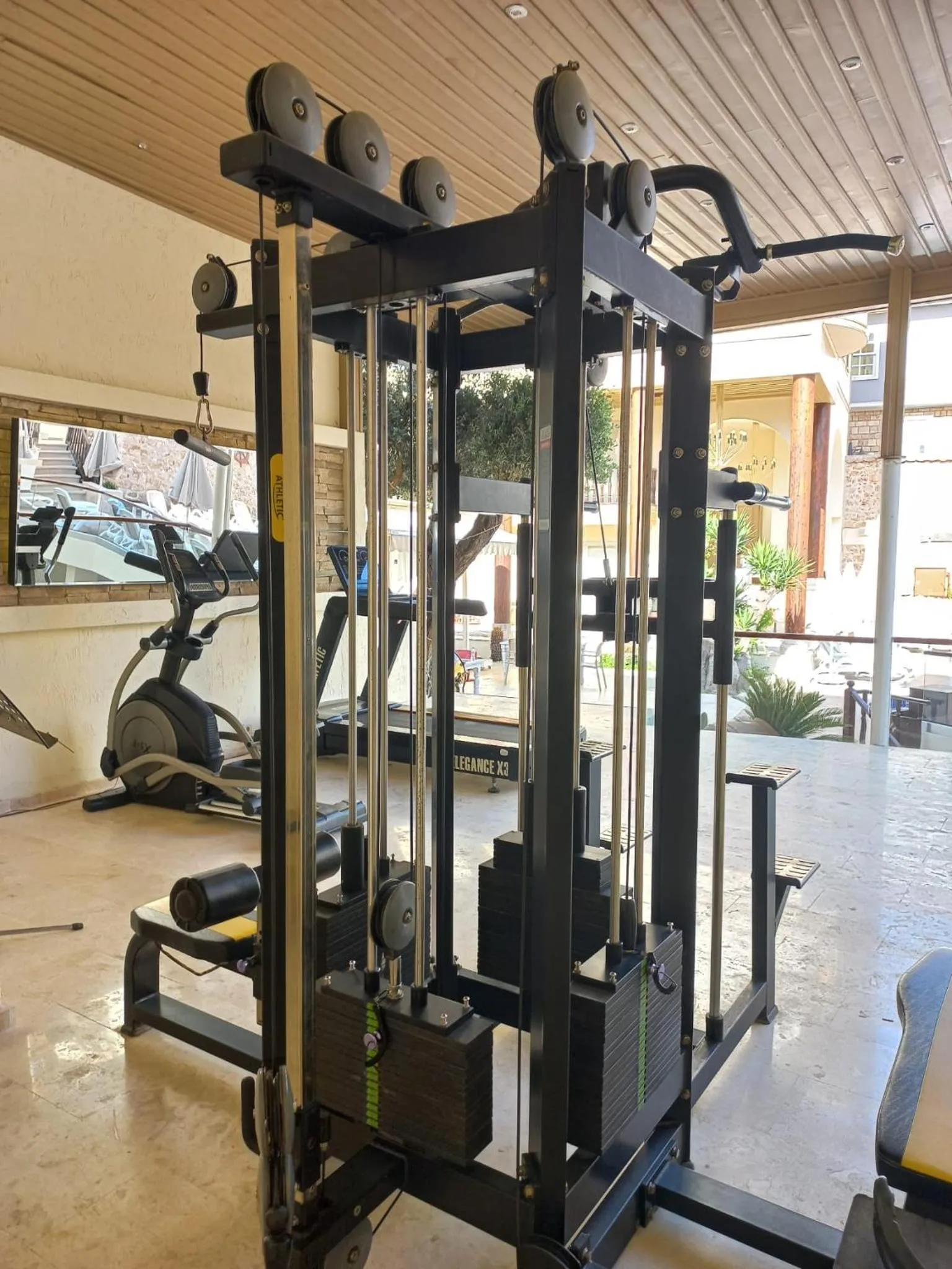Fitness centre/facilities in Puding Hotel