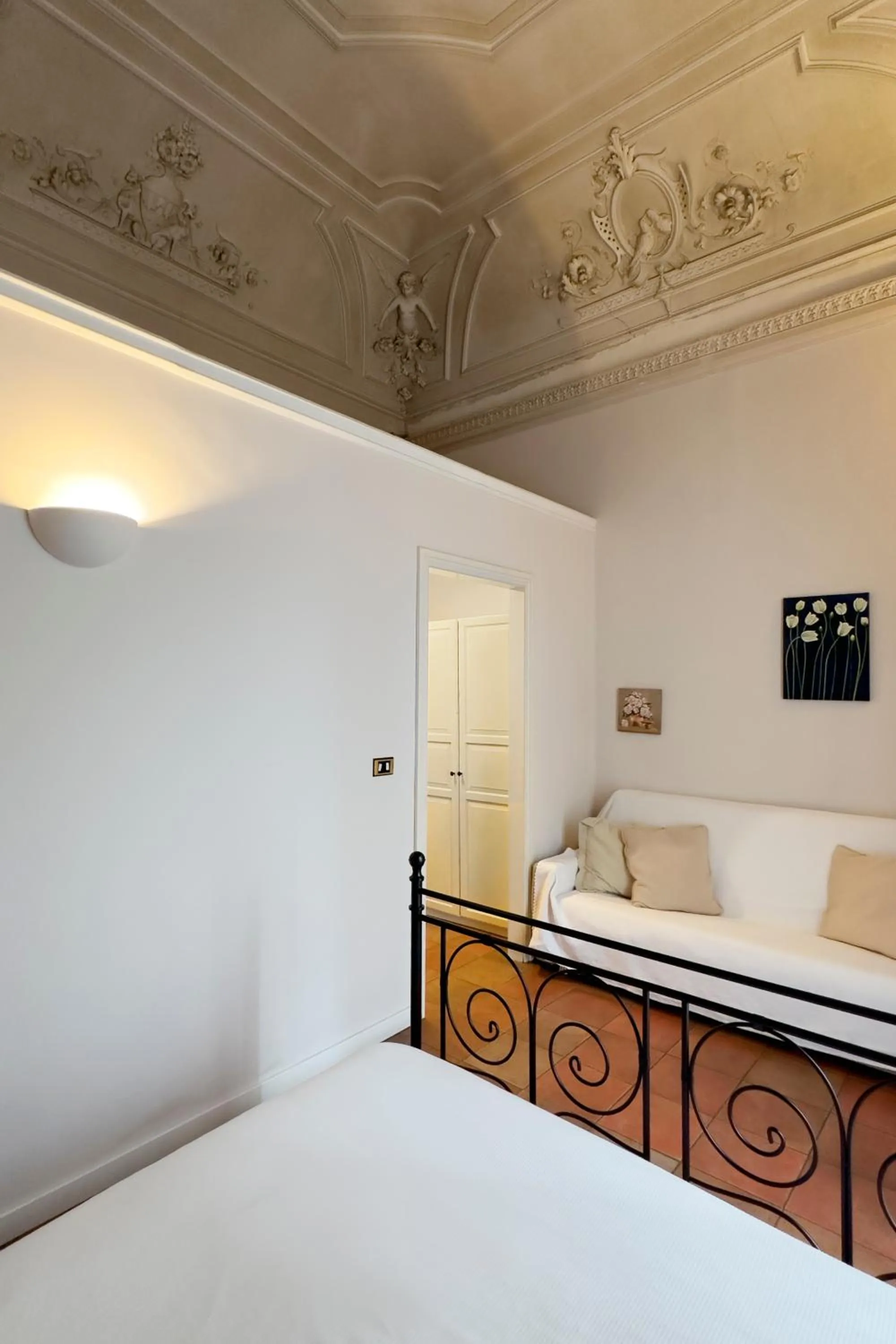 Bedroom, Bed in Antica Dimora Caruso
