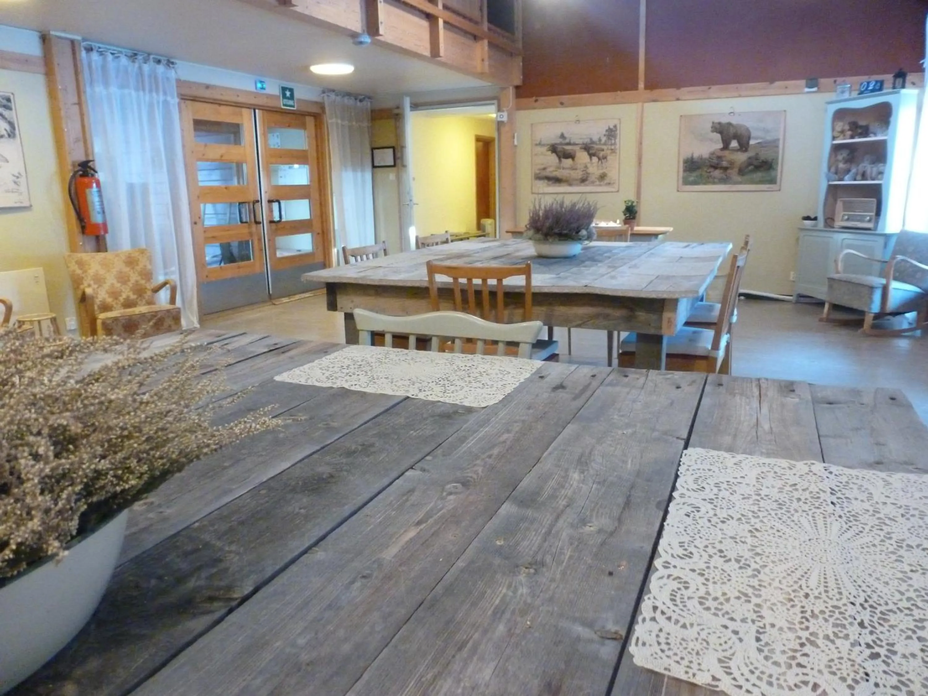 Dining area in Gjesteheim Havdal