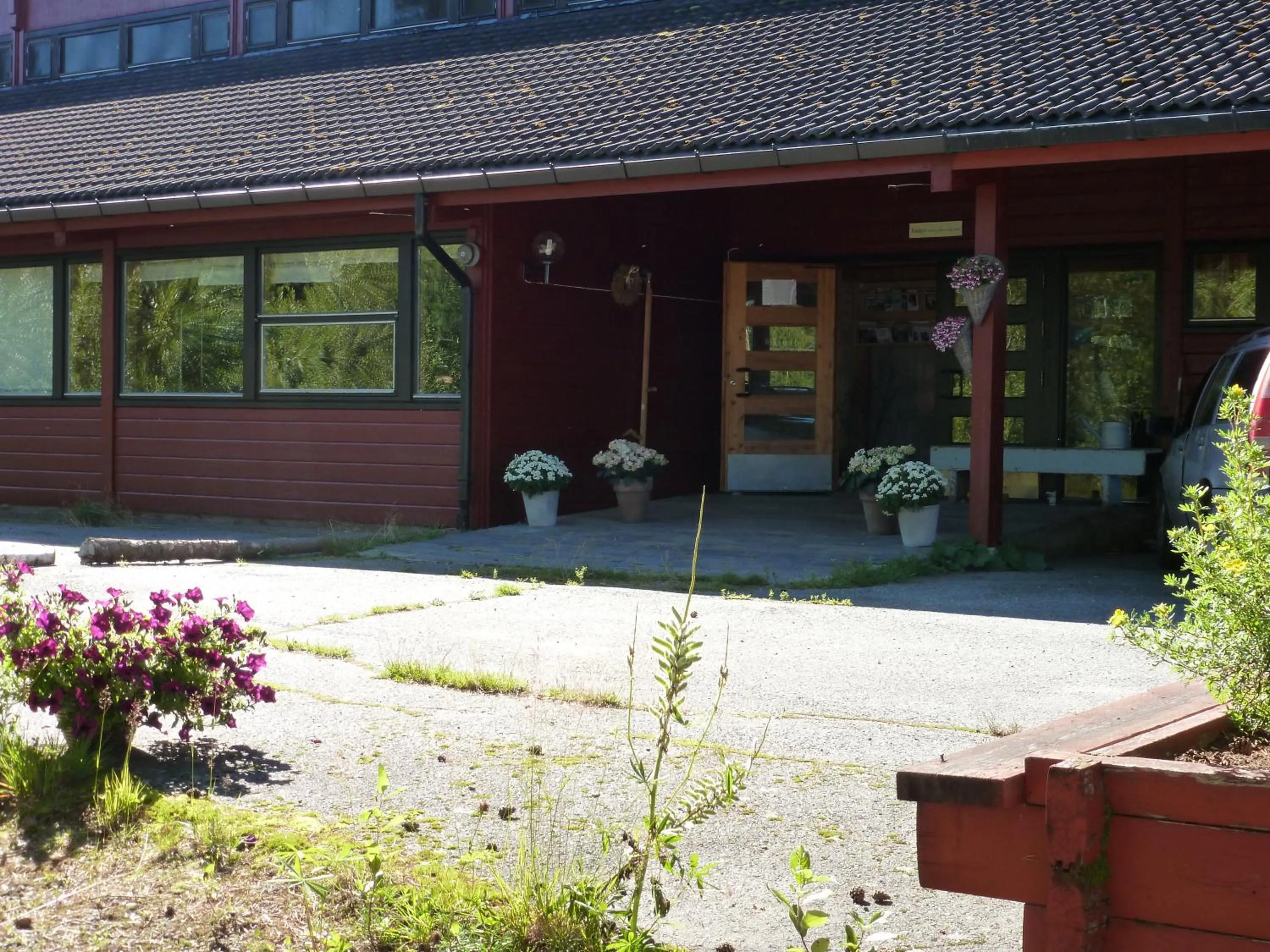 Facade/entrance in Gjesteheim Havdal