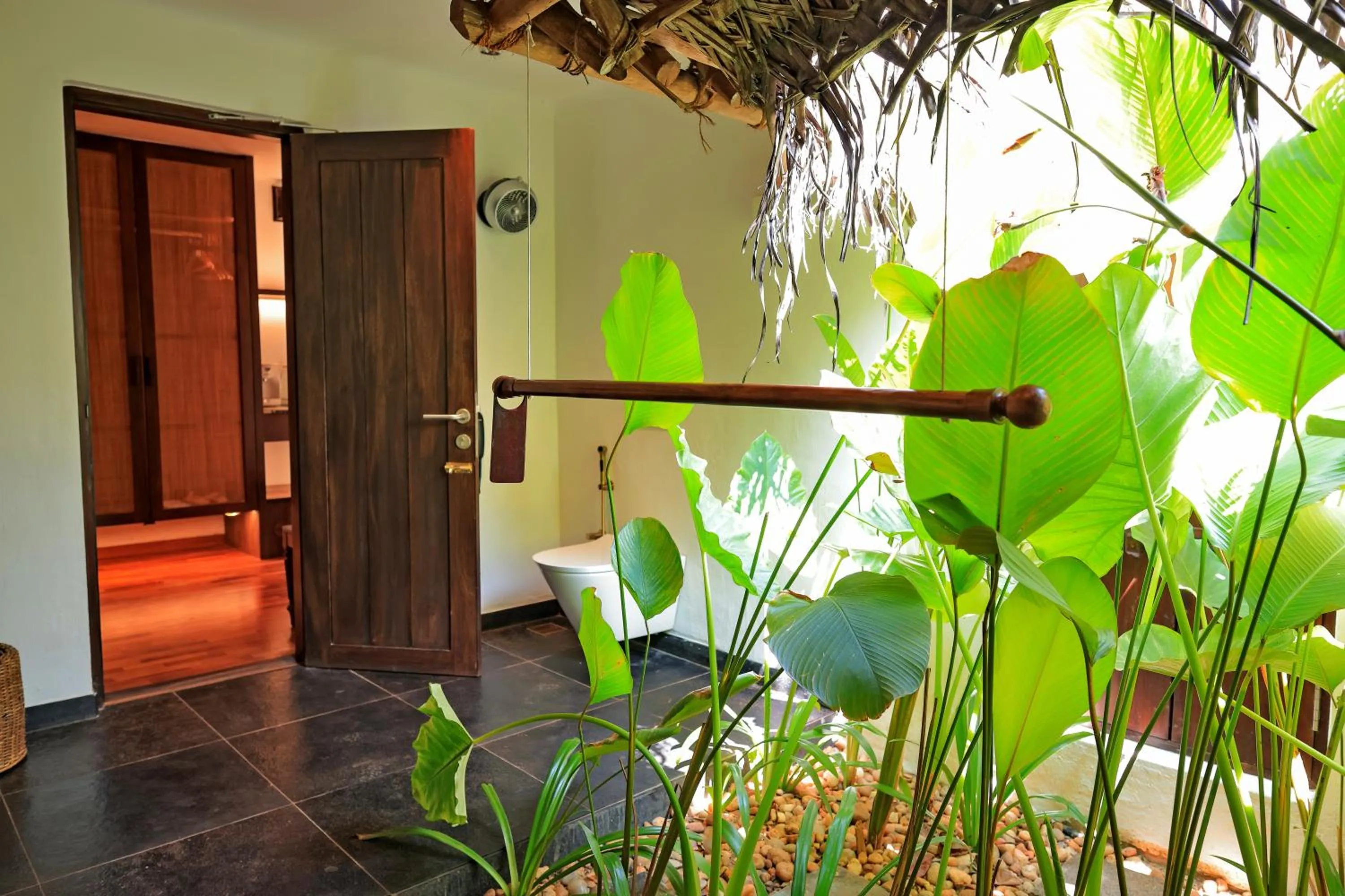 Bathroom in Marari Beach Resort Alleppey - A CGH Earth Experience