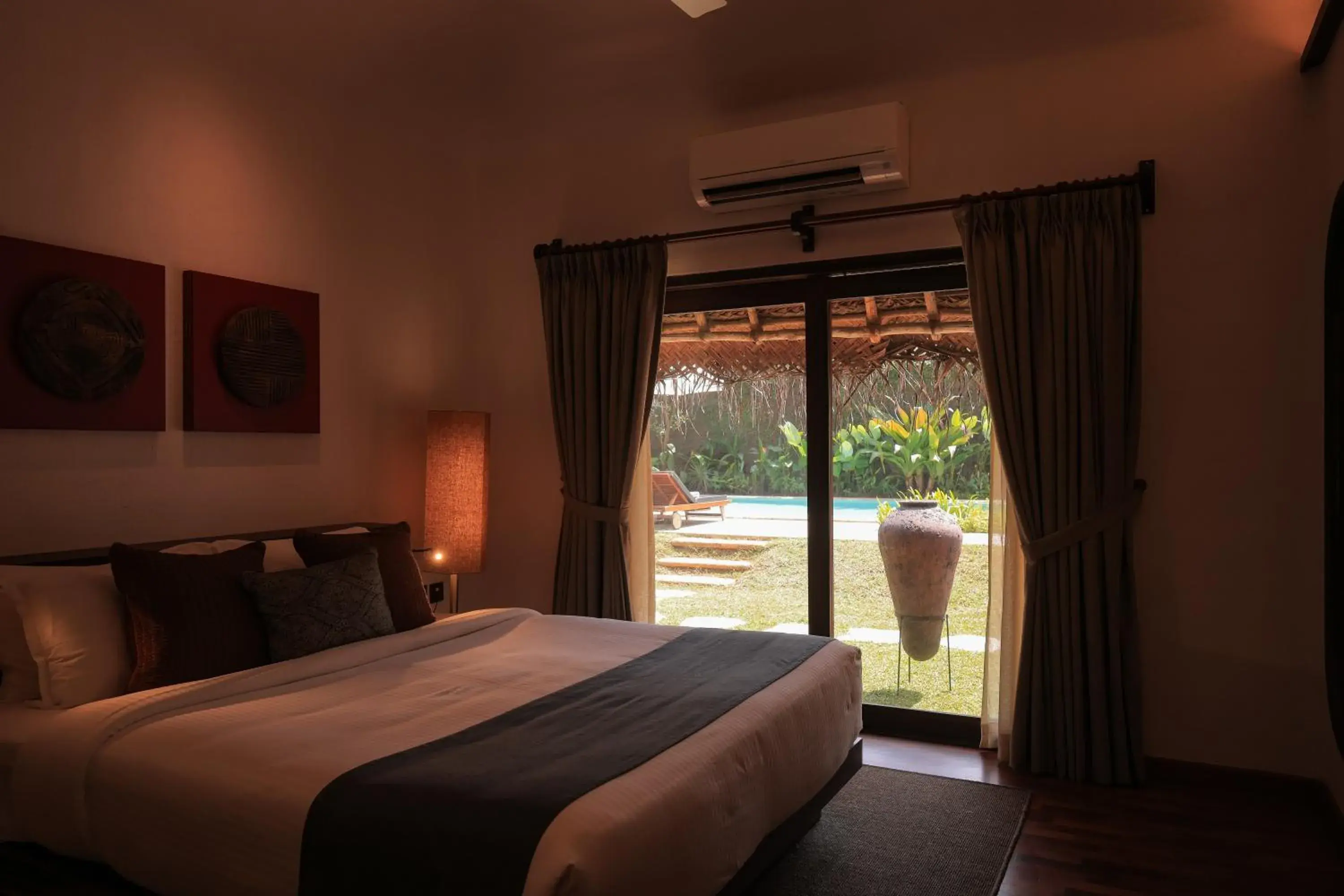 Photo of the whole room, Bed in Marari Beach Resort Alleppey - A CGH Earth Experience Photo of the whole room, Bed in Marari Beach Resort Alleppey - A CGH Earth Experience