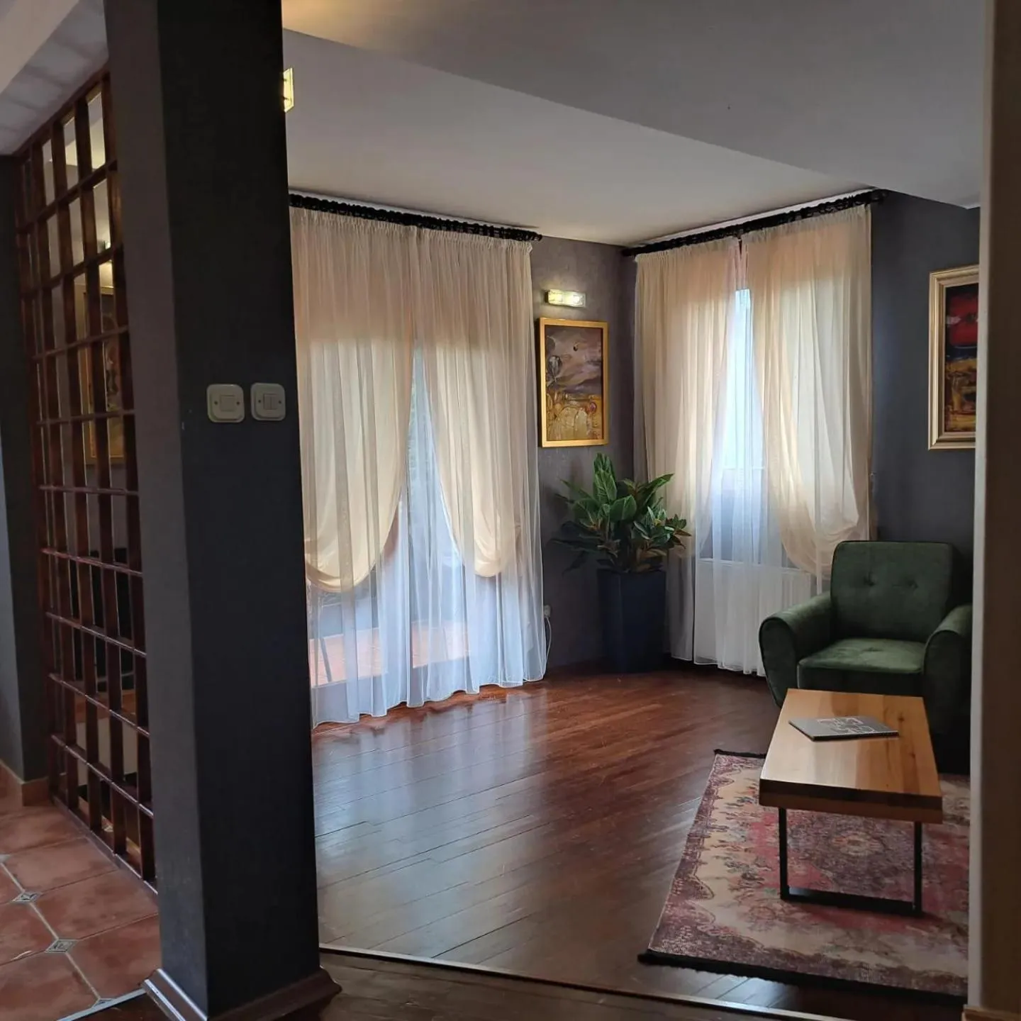 Living room in Aurora Resort & Spa