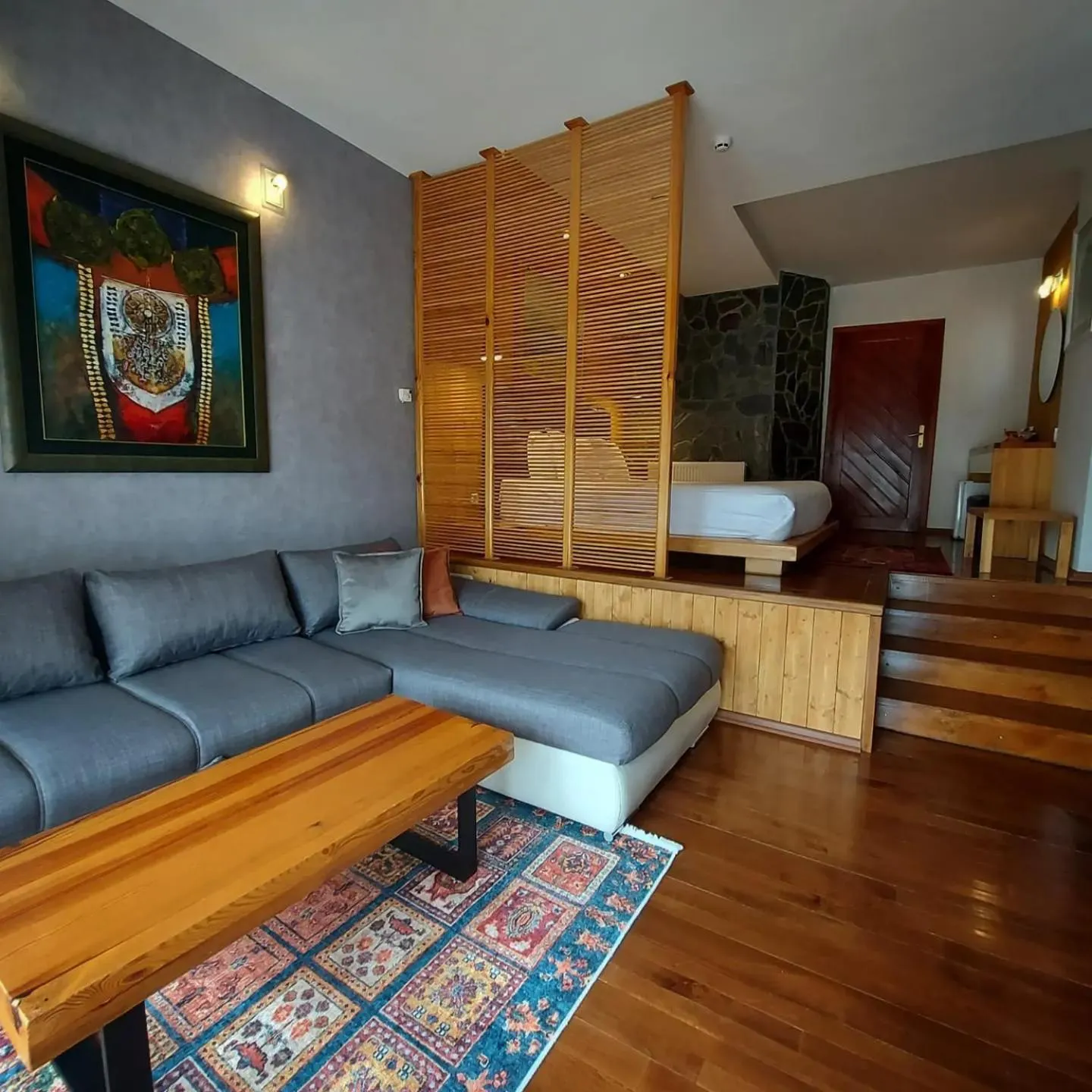 Living room in Aurora Resort & Spa