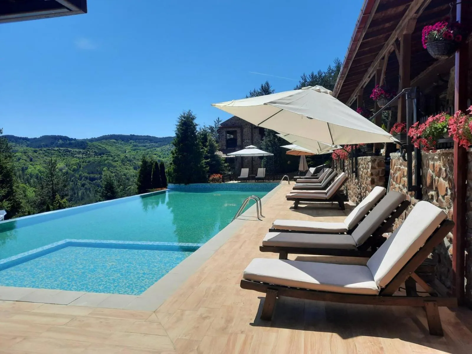 Swimming pool in Aurora Resort & Spa