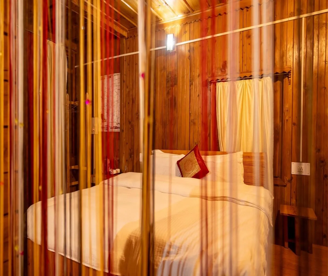 Bedroom, Bed in Ishan Log Huts-A boutique home stay