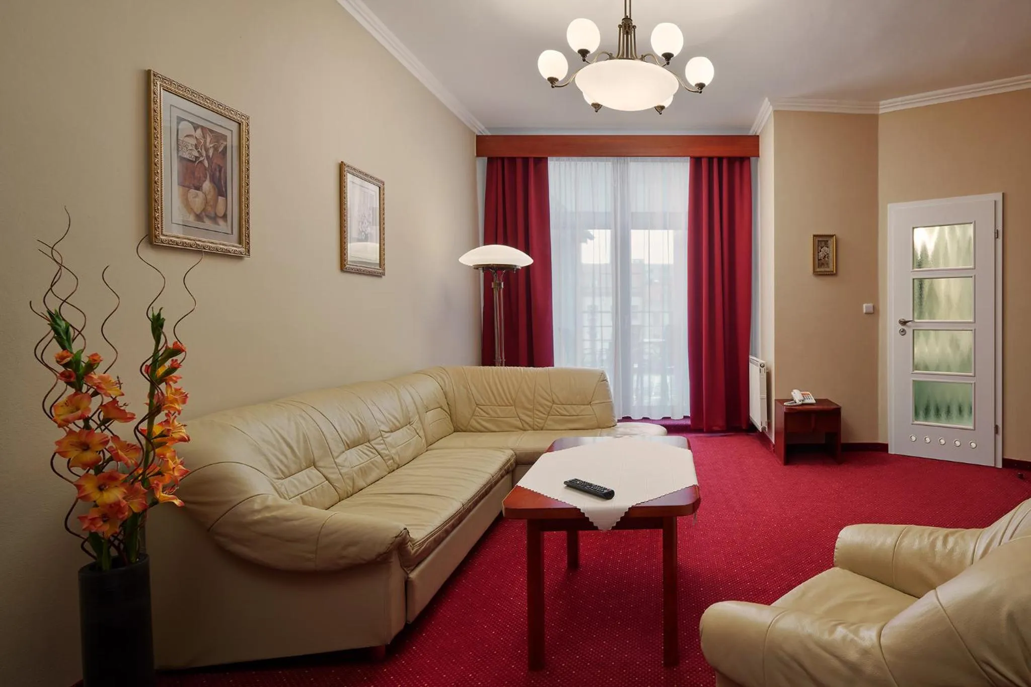 Living room in Wellness Hotel Lužan