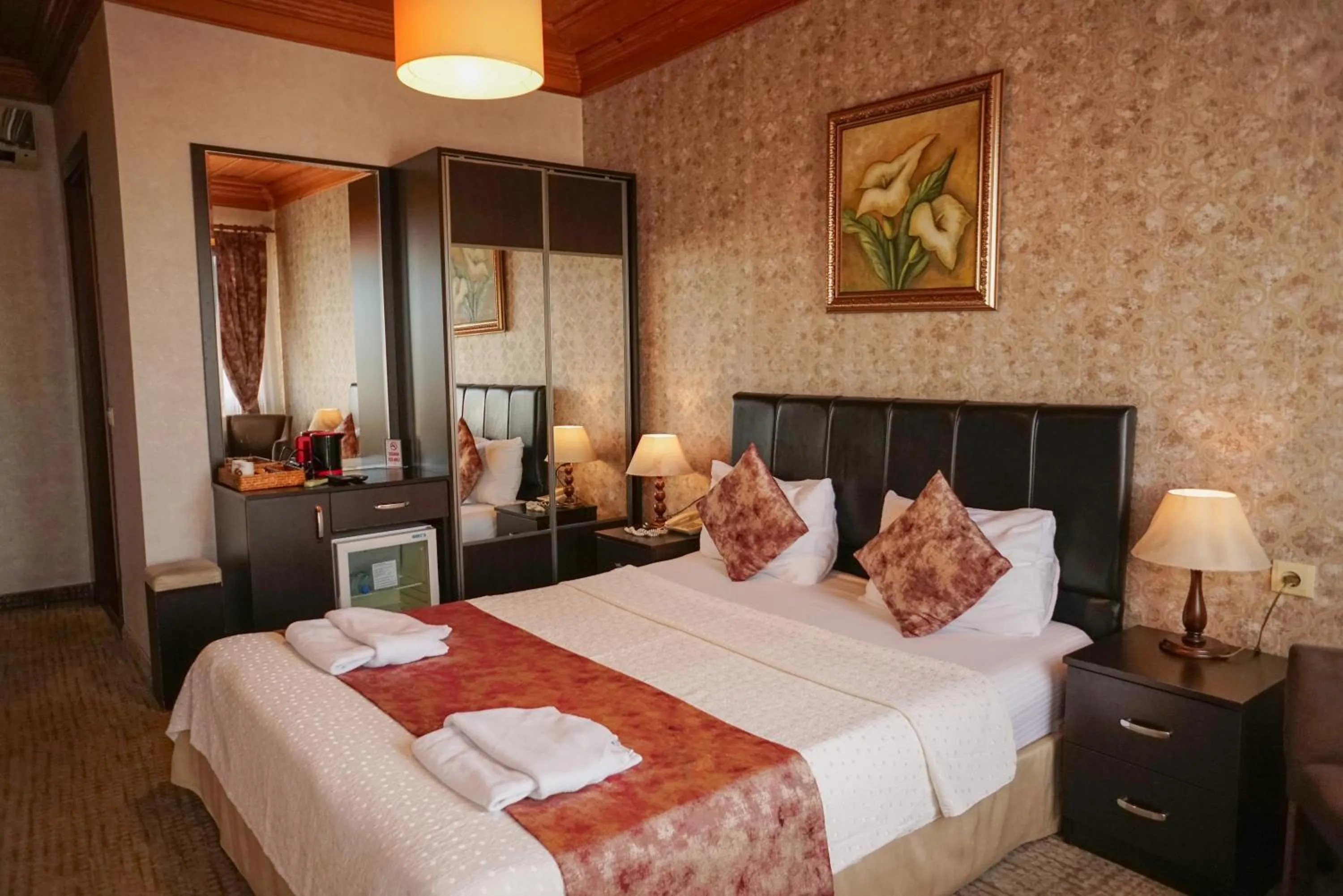 Bed in Eskibağ Butik Hotel