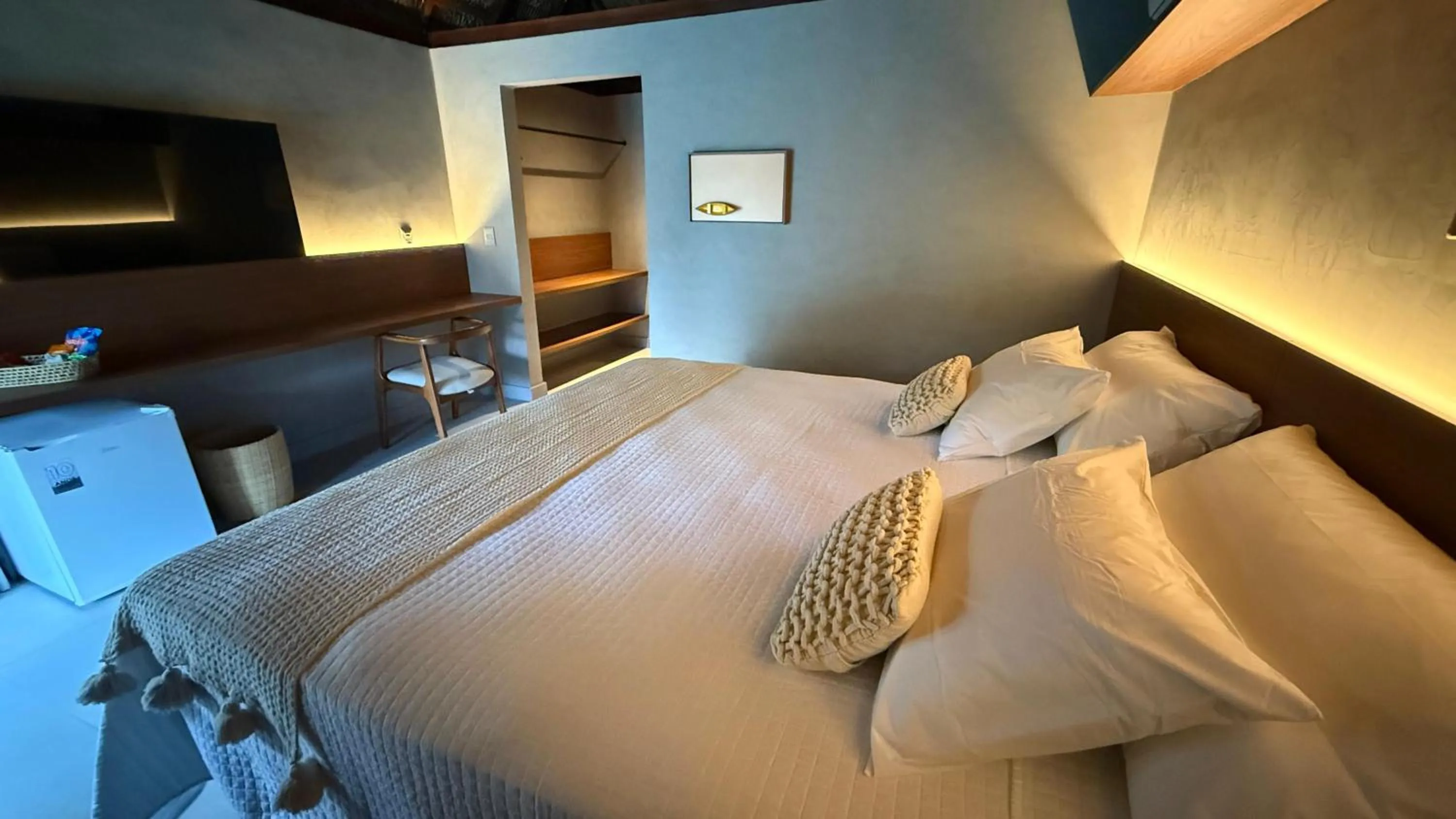 Bed in Pousada Duna Paraiso Maceió