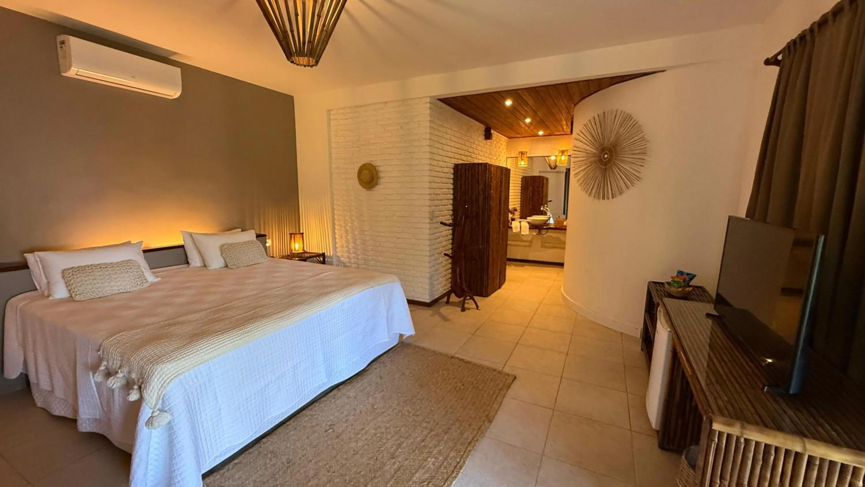 Bed in Pousada Duna Paraiso Maceió