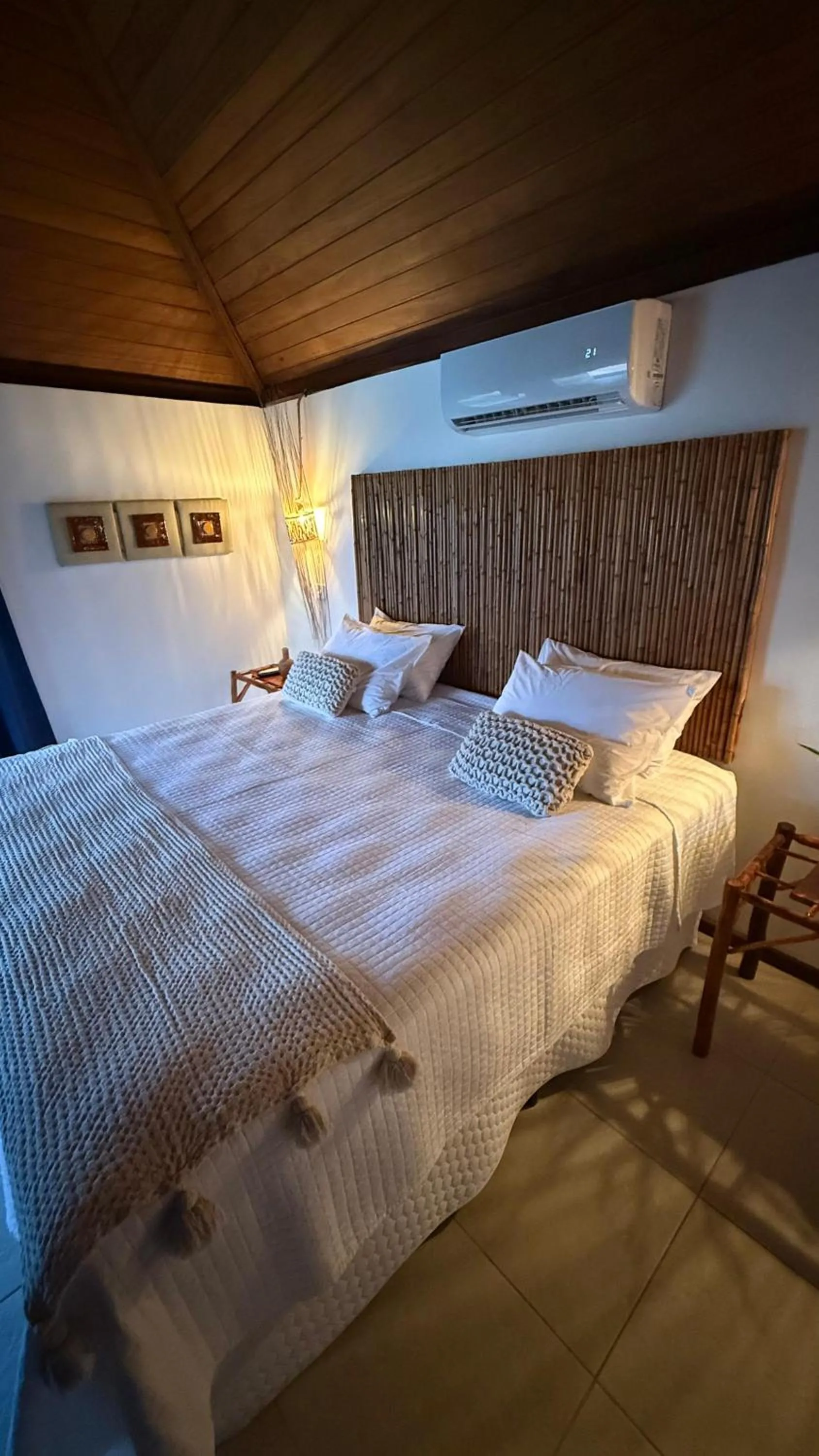 Bed in Pousada Duna Paraiso Maceió