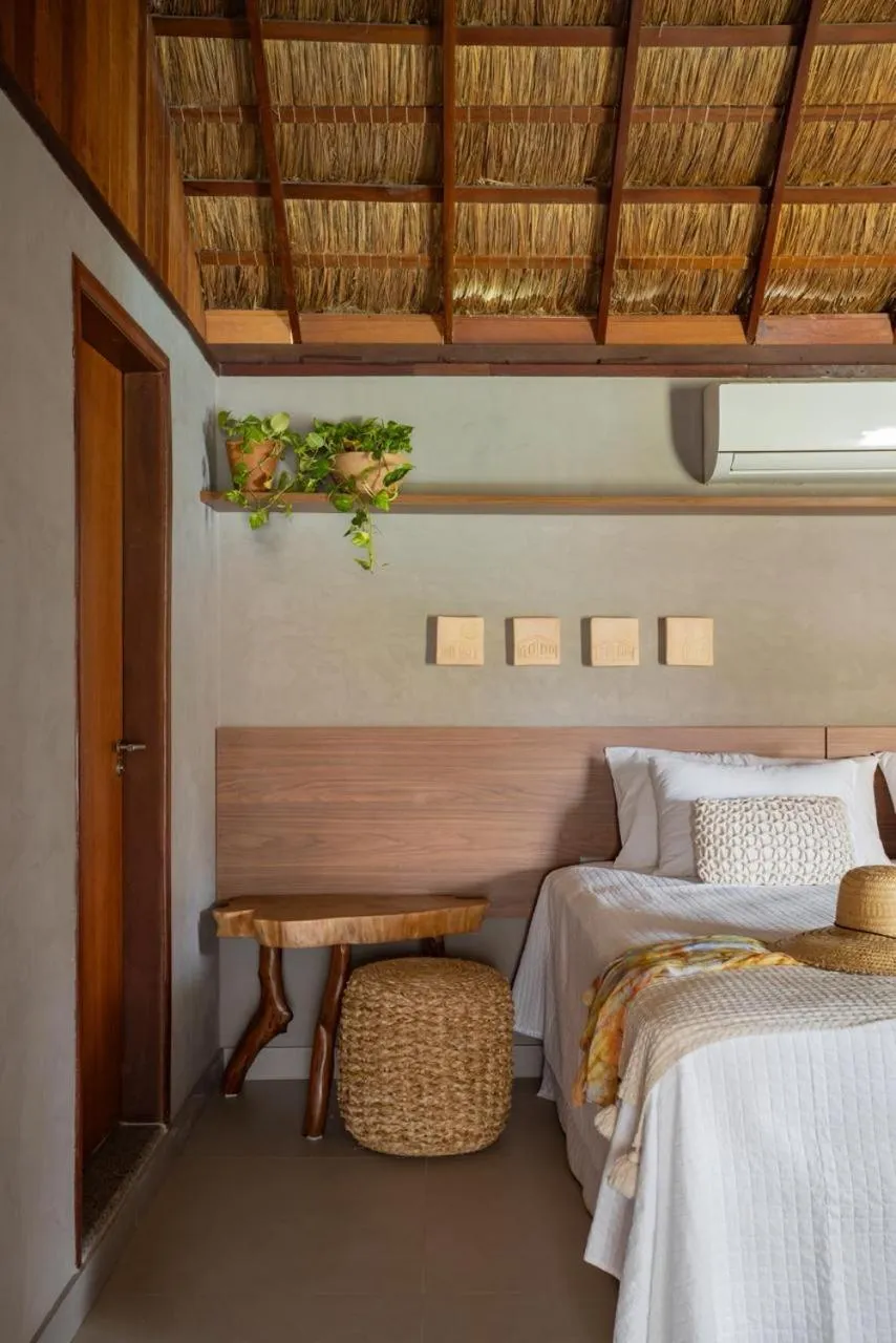 Bed in Pousada Duna Paraiso Maceió