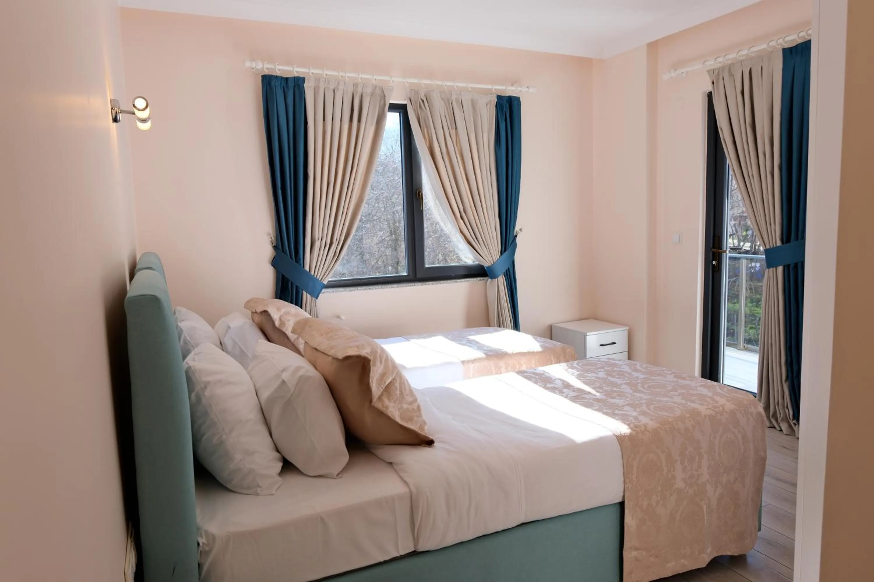 Bed in Şahin Tepesi Suite Otel