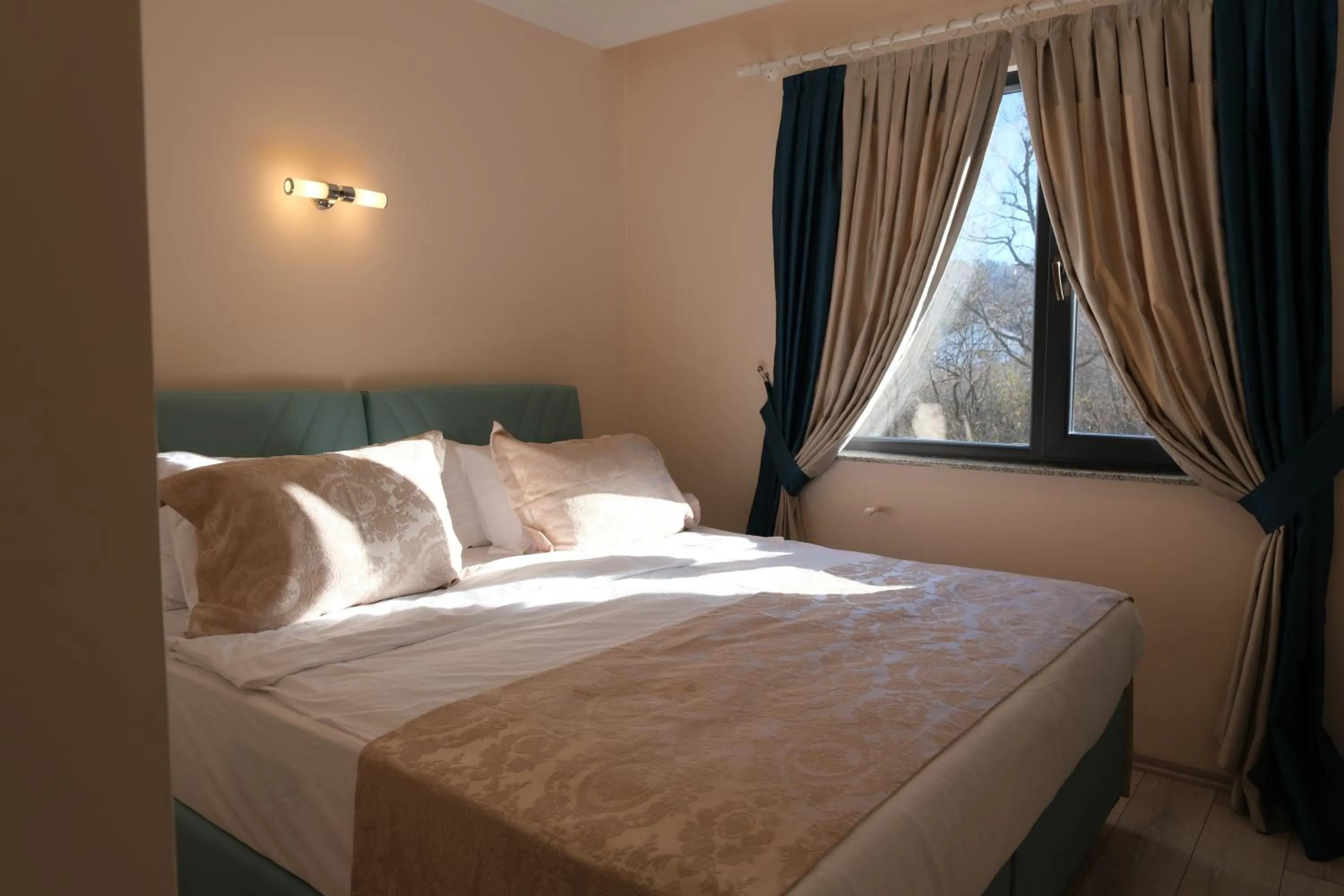 Bed in Şahin Tepesi Suite Otel