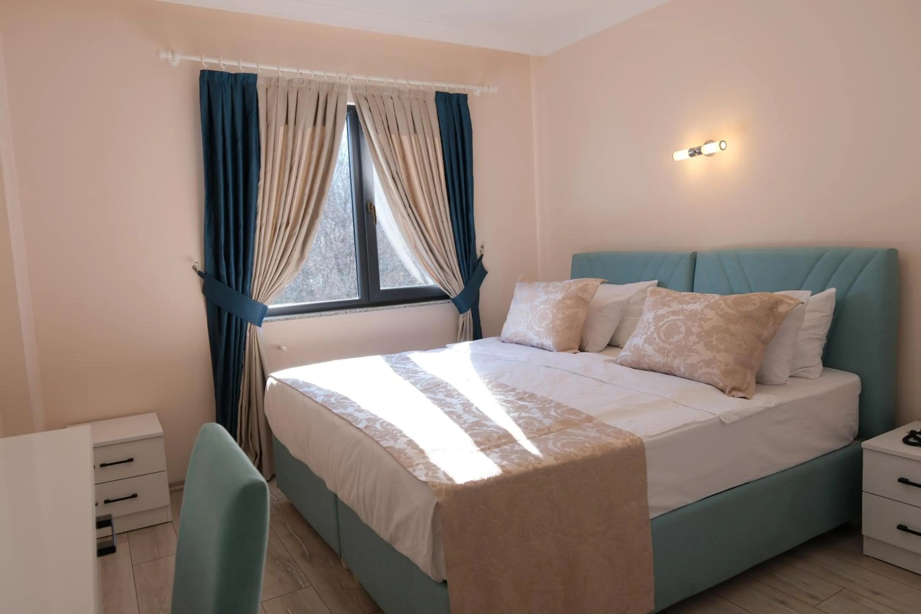 Bed in Şahin Tepesi Suite Otel