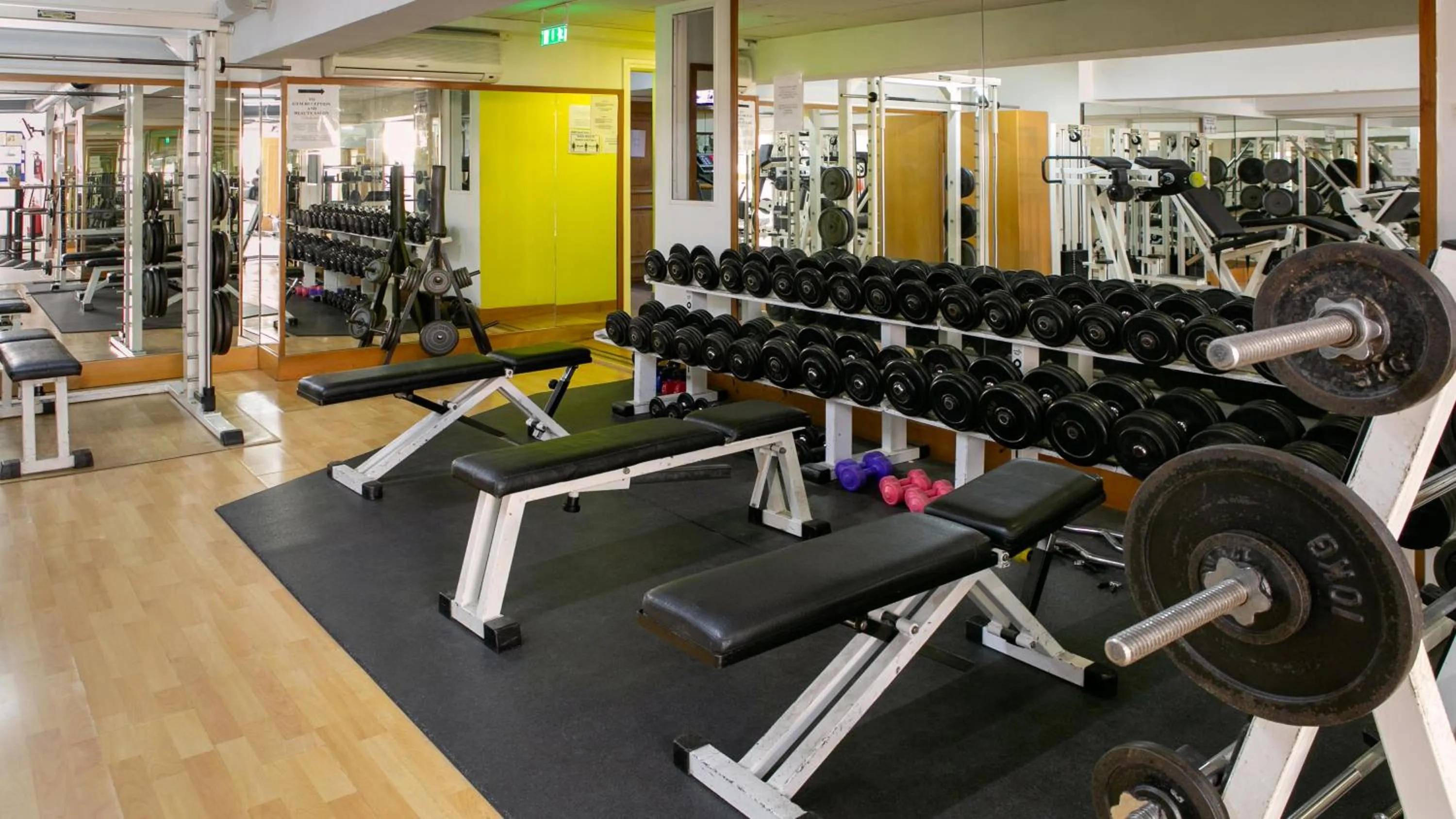 Fitness centre/facilities in Cleopatra Hotel