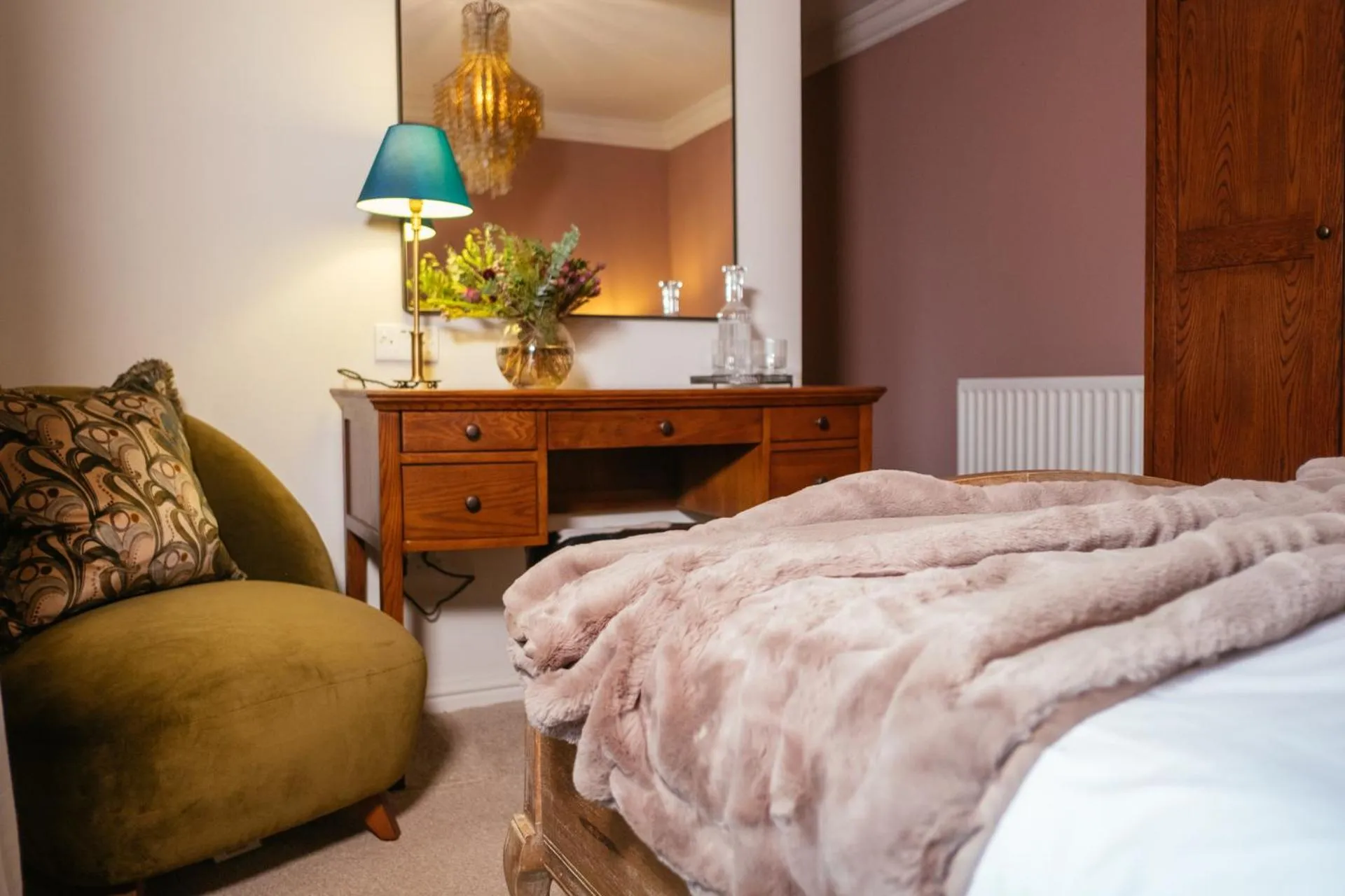 Bedroom, Bed in Ty Afon - River House