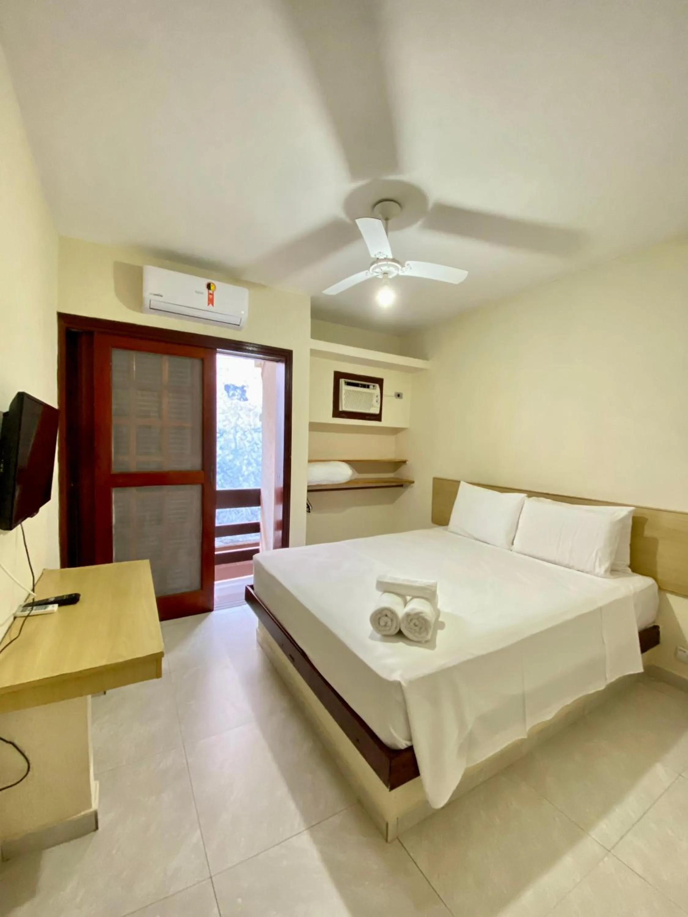 Bed in Hotel Canto do Rio Maresias