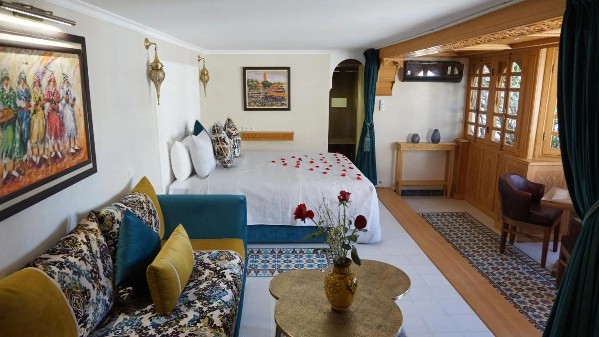 VIP, Bed in Riad Samsli
