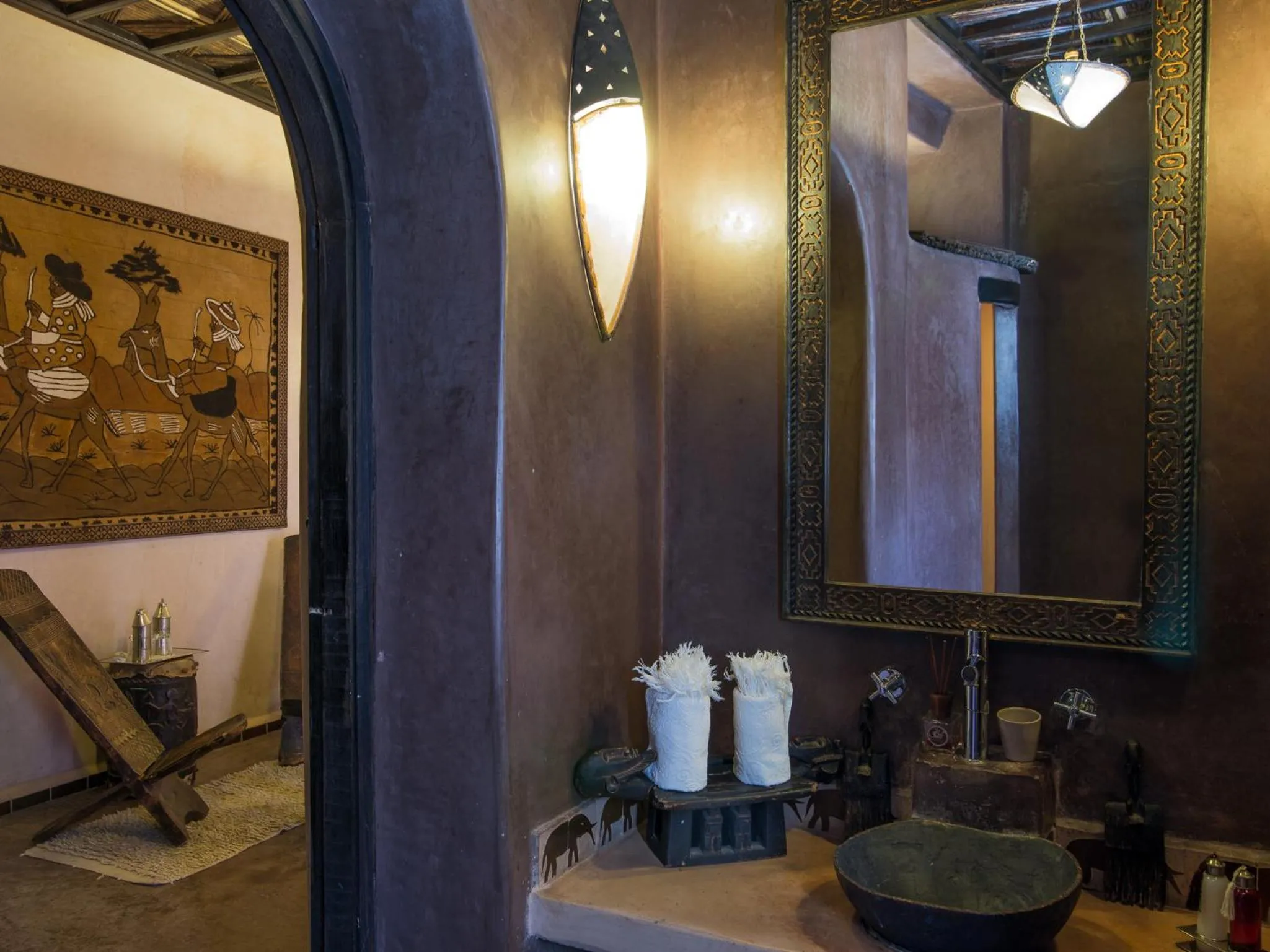 Bathroom in Riad Samsli