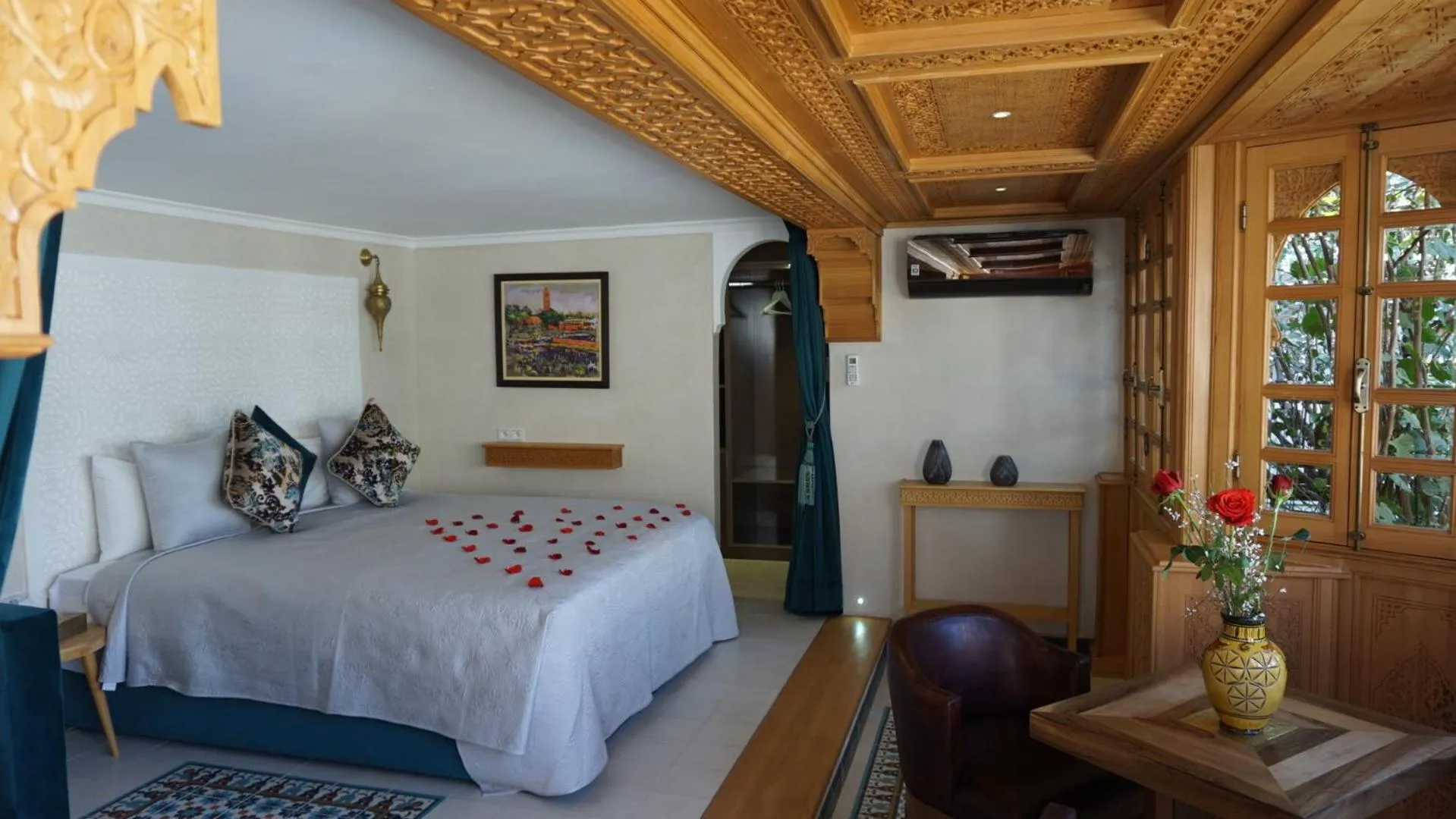 Bed in Riad Samsli