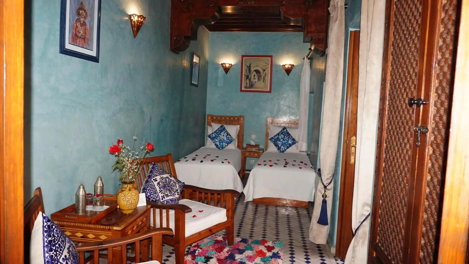 Bedroom, Bed in Riad Samsli