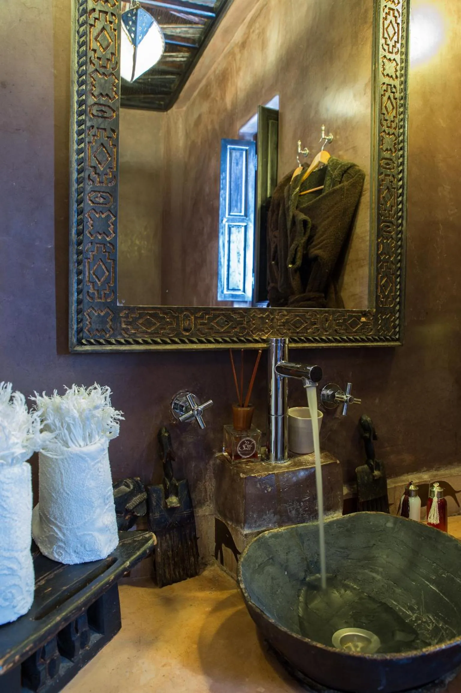 Bathroom in Riad Samsli