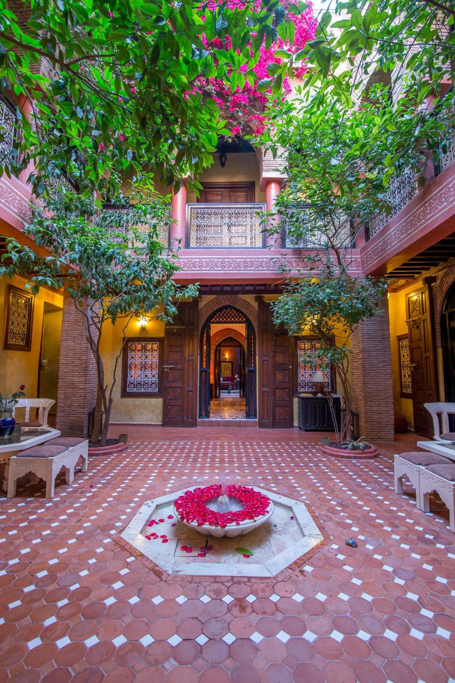 Patio in Riad Samsli