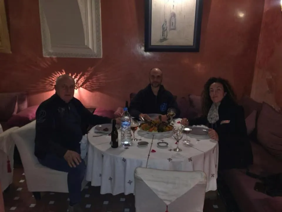 Dinner in Riad Samsli