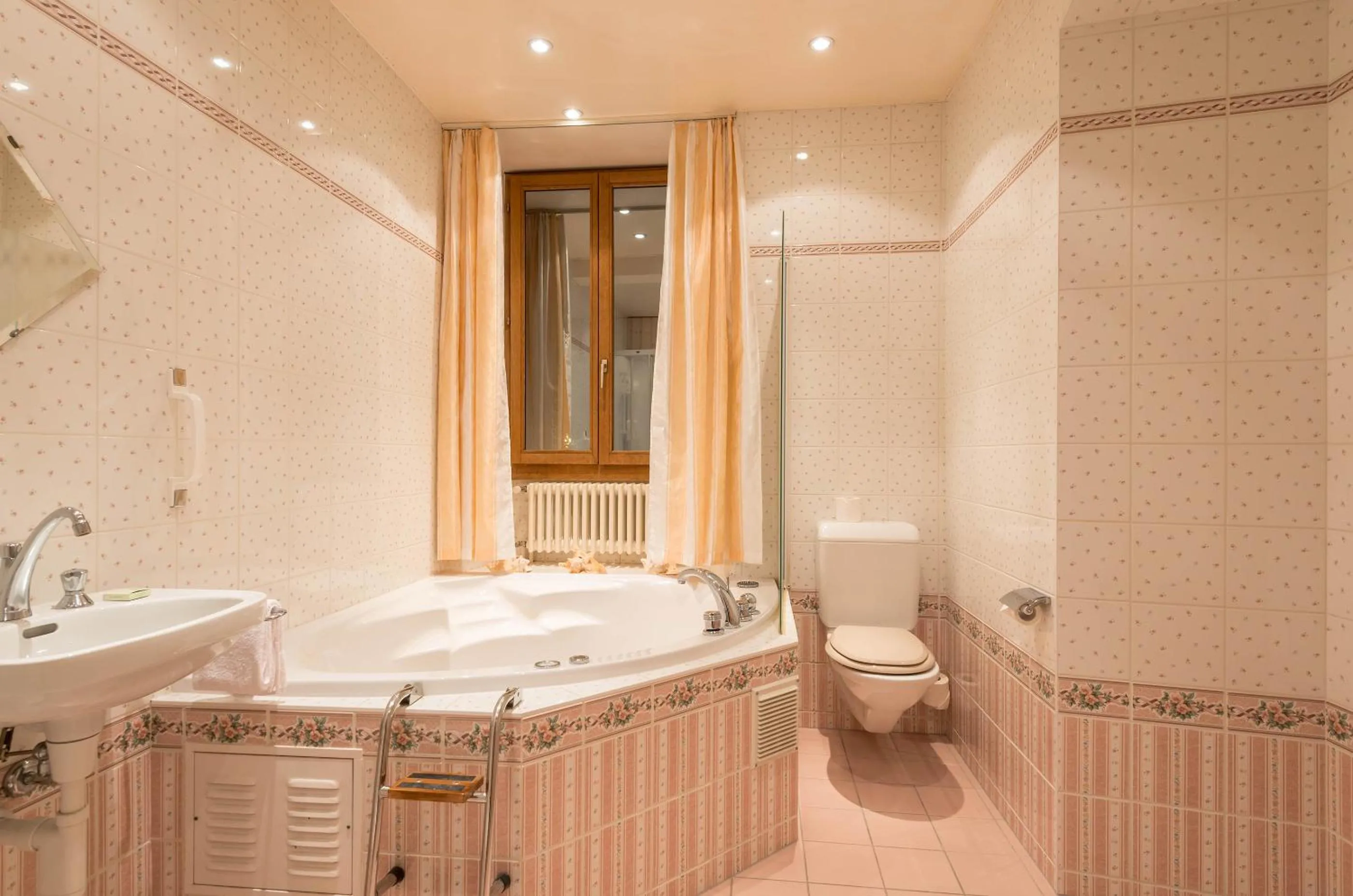 Hot Tub in Swiss Historic Hotel Masson