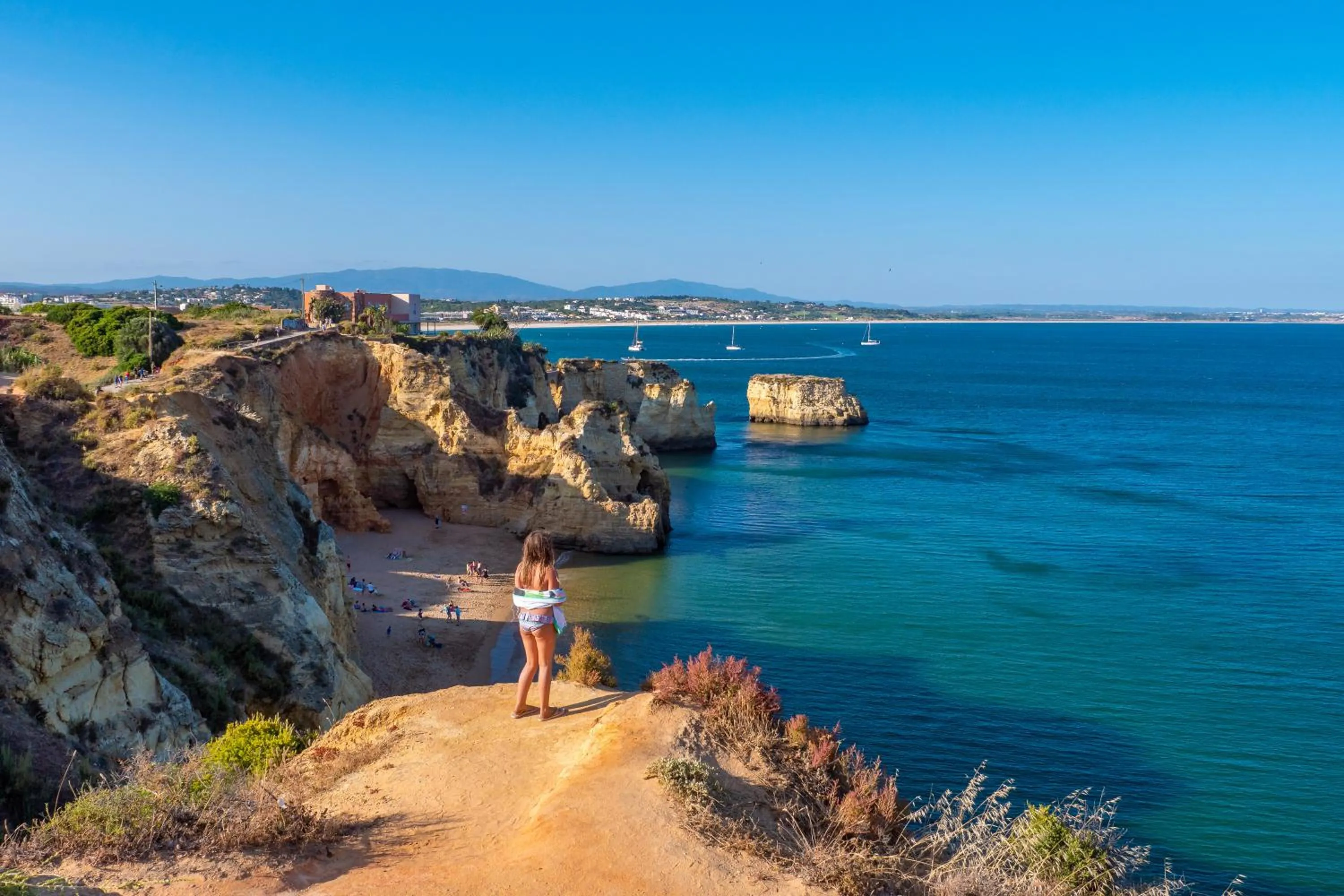 Beach in Parque de Campismo Orbitur Valverde