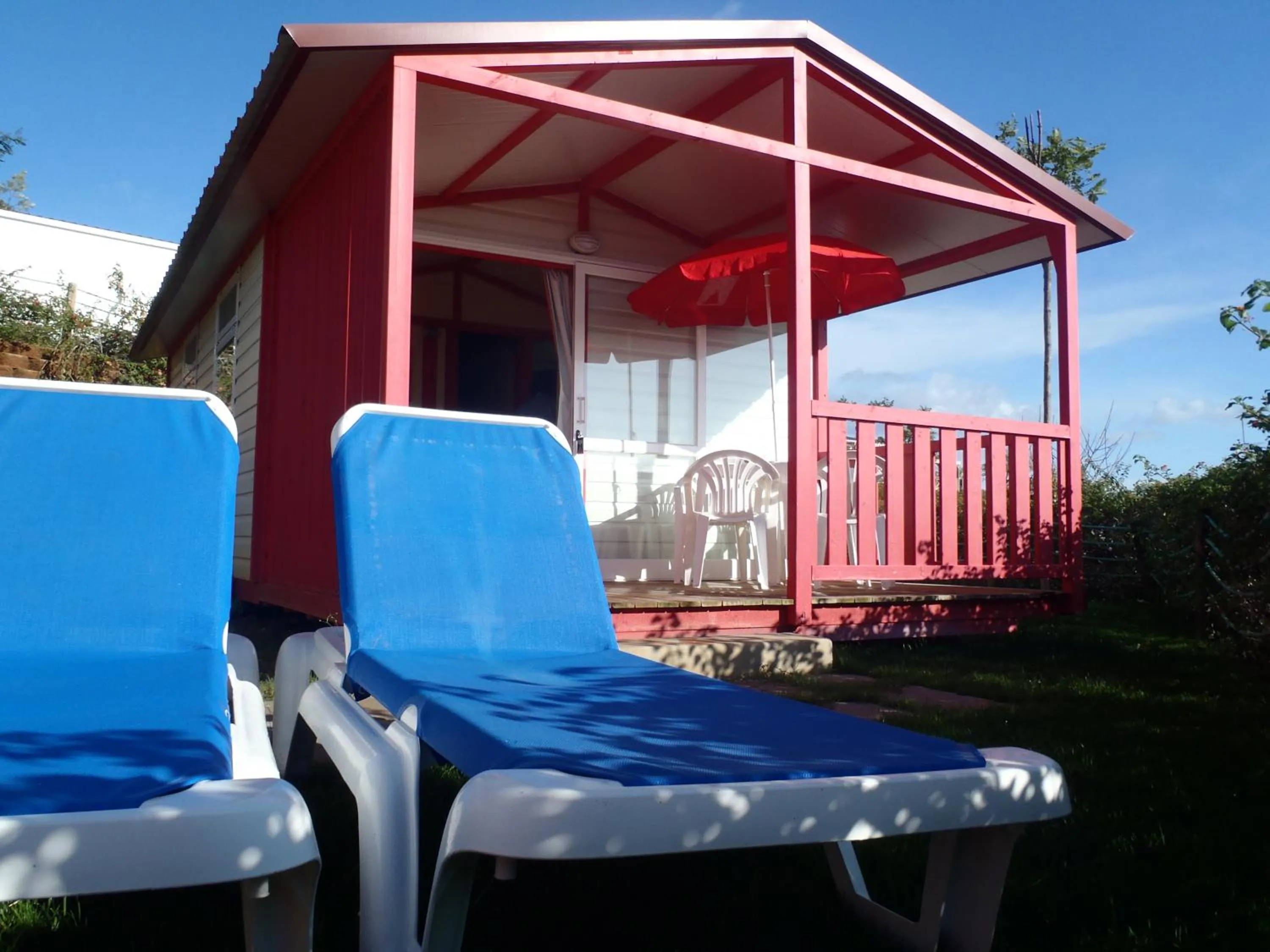 Balcony/Terrace in Parque de Campismo Orbitur Valverde