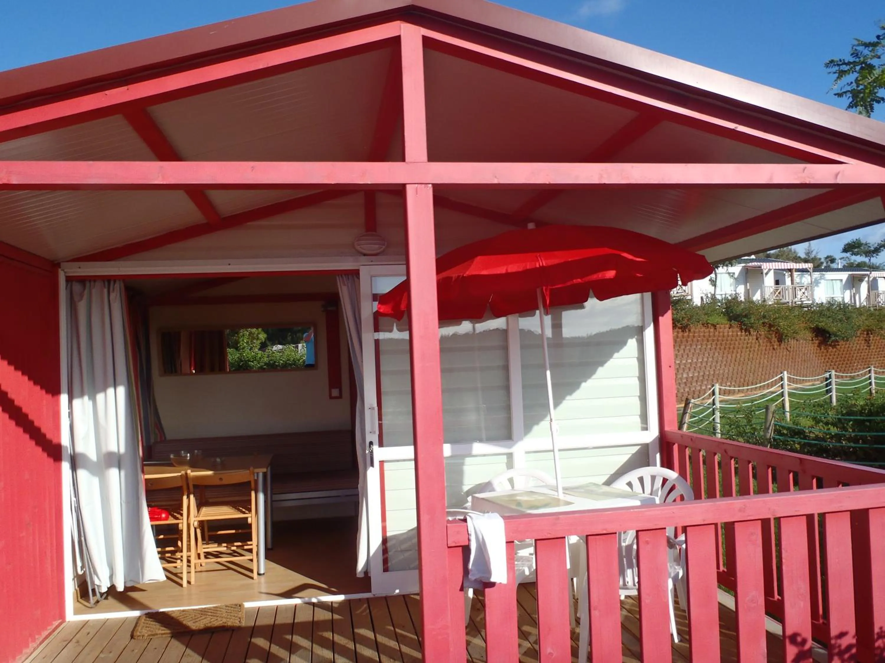 Balcony/Terrace in Parque de Campismo Orbitur Valverde