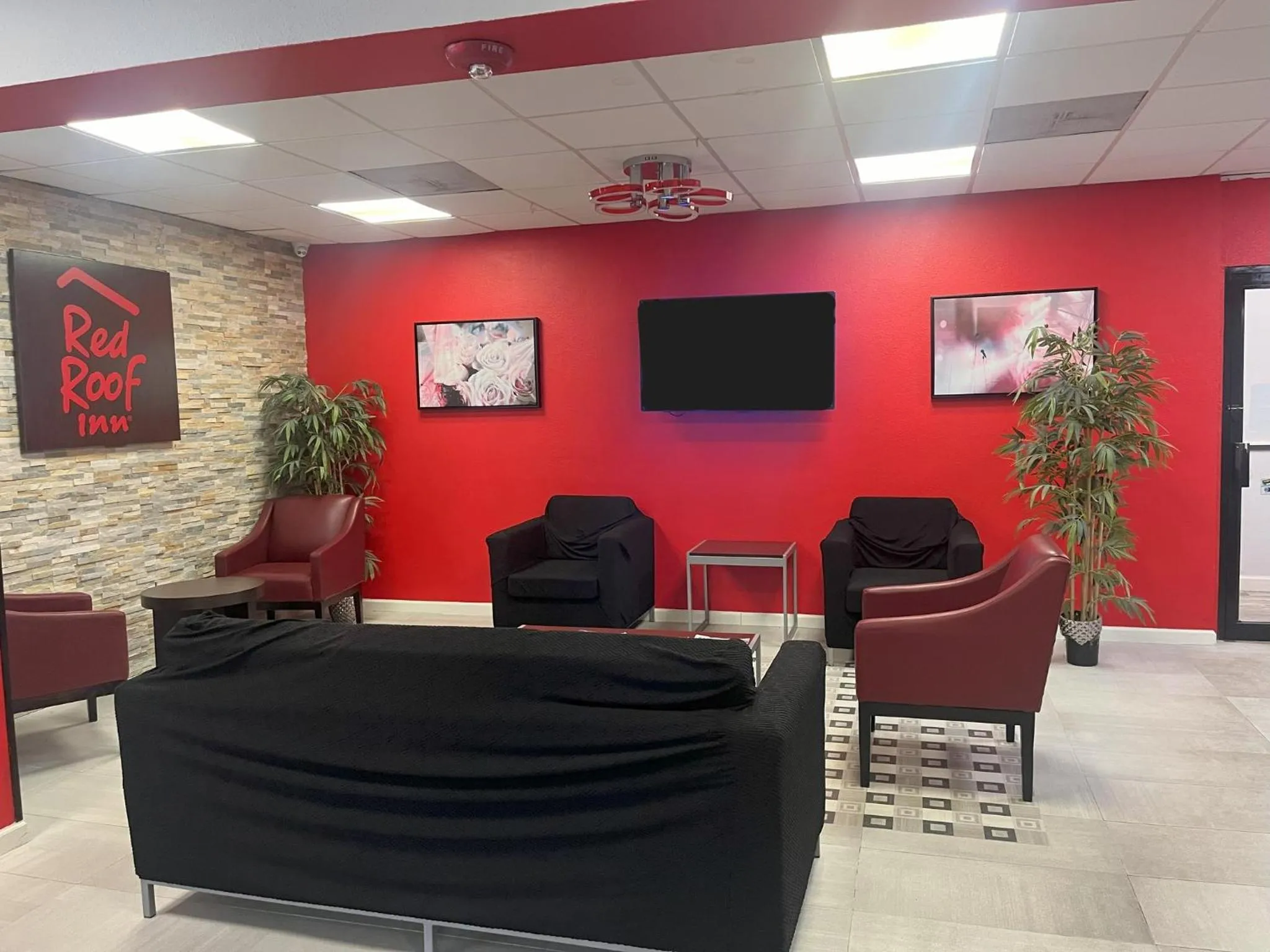 Lobby or reception in Red Roof Inn Corpus Christi North - Near Downtown