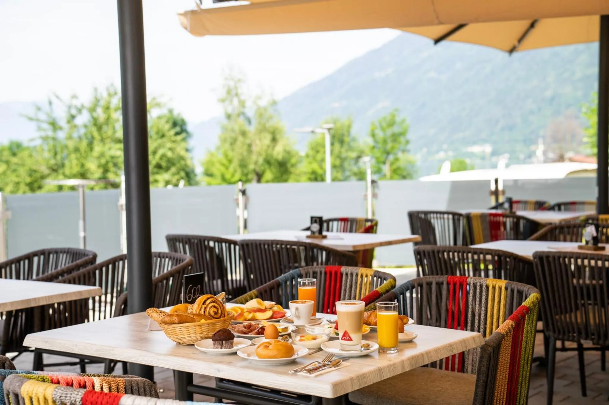 Natural landscape in Wellness Landhaus Parth