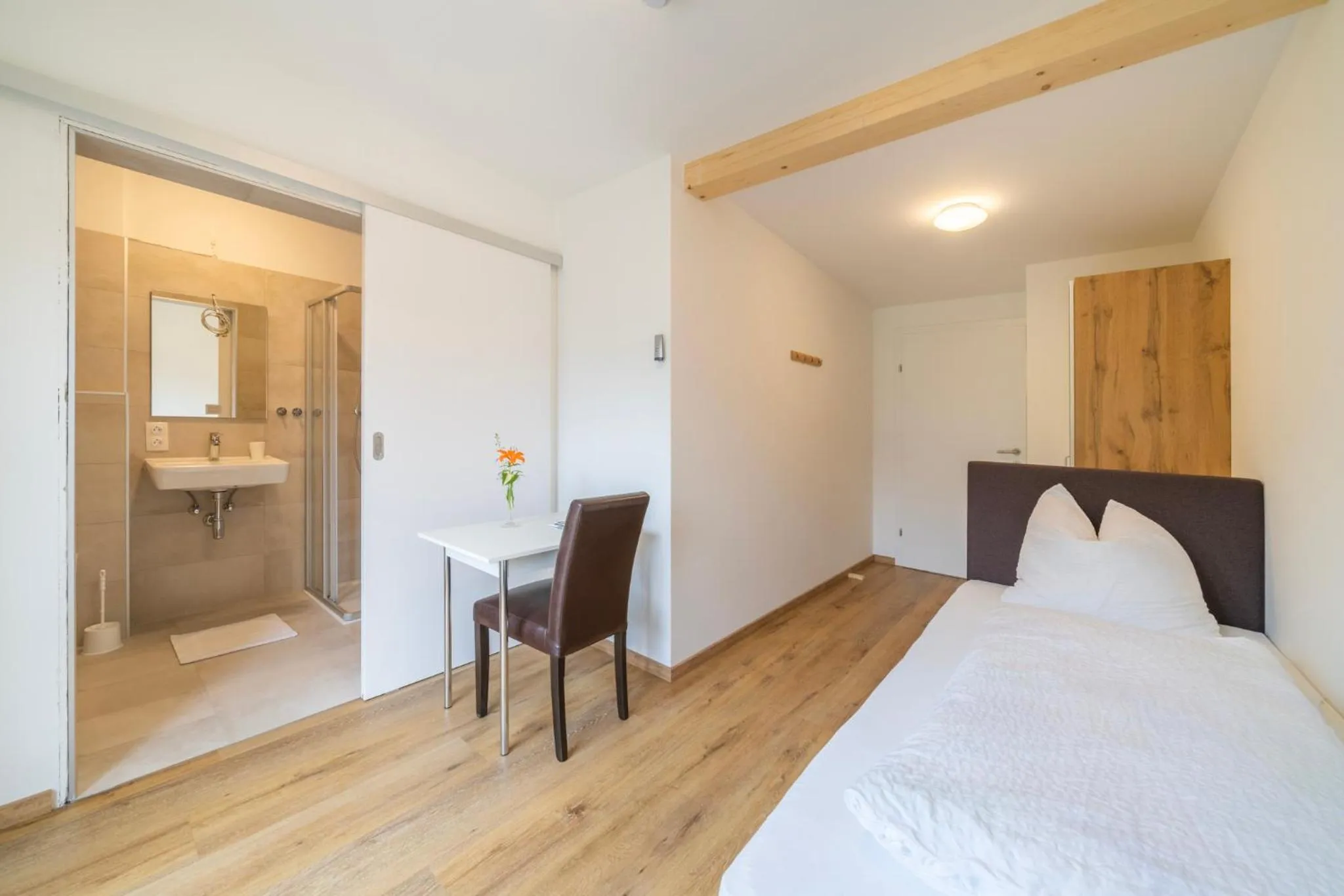 Bed in Wellness Landhaus Parth