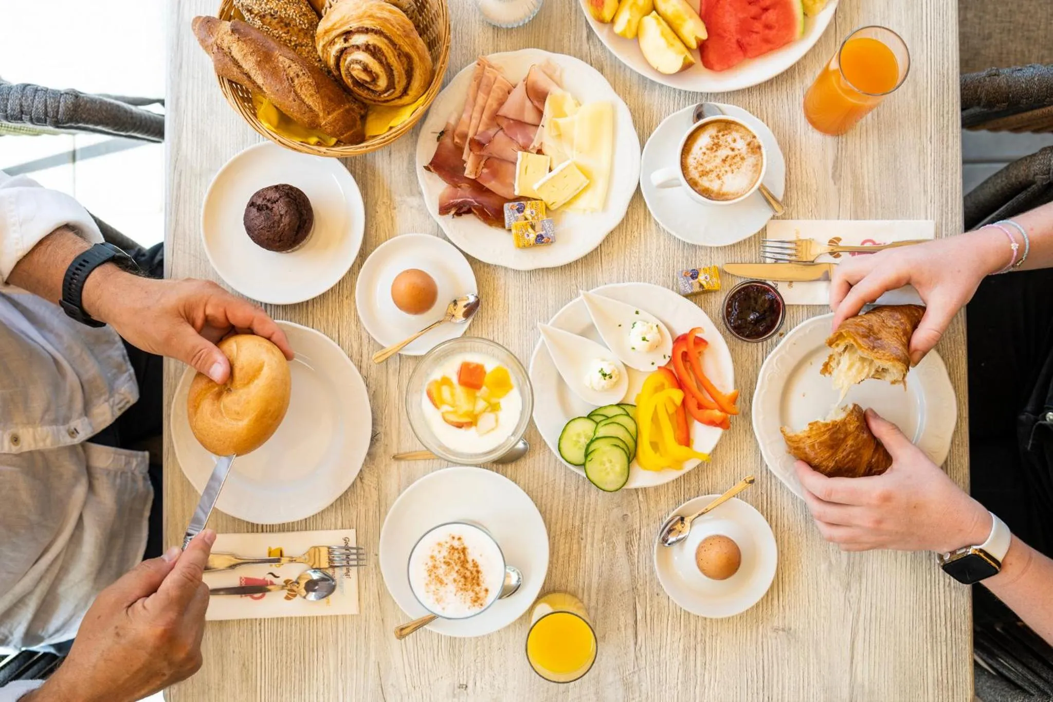 Breakfast in Wellness Landhaus Parth