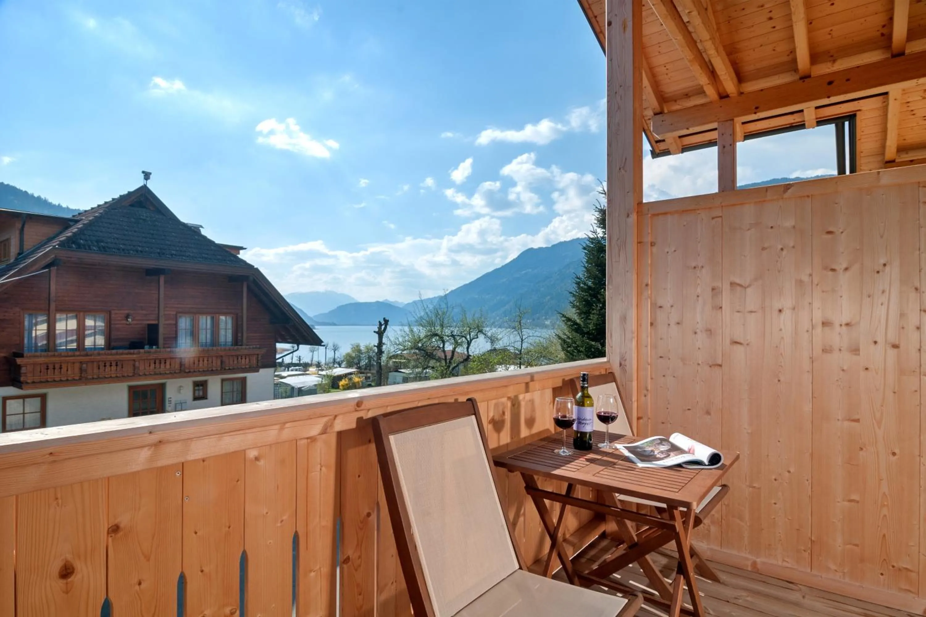 Balcony/Terrace in Wellness Landhaus Parth