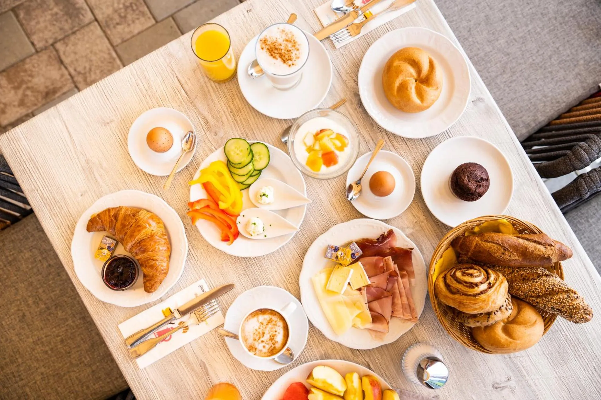 Breakfast in Wellness Landhaus Parth